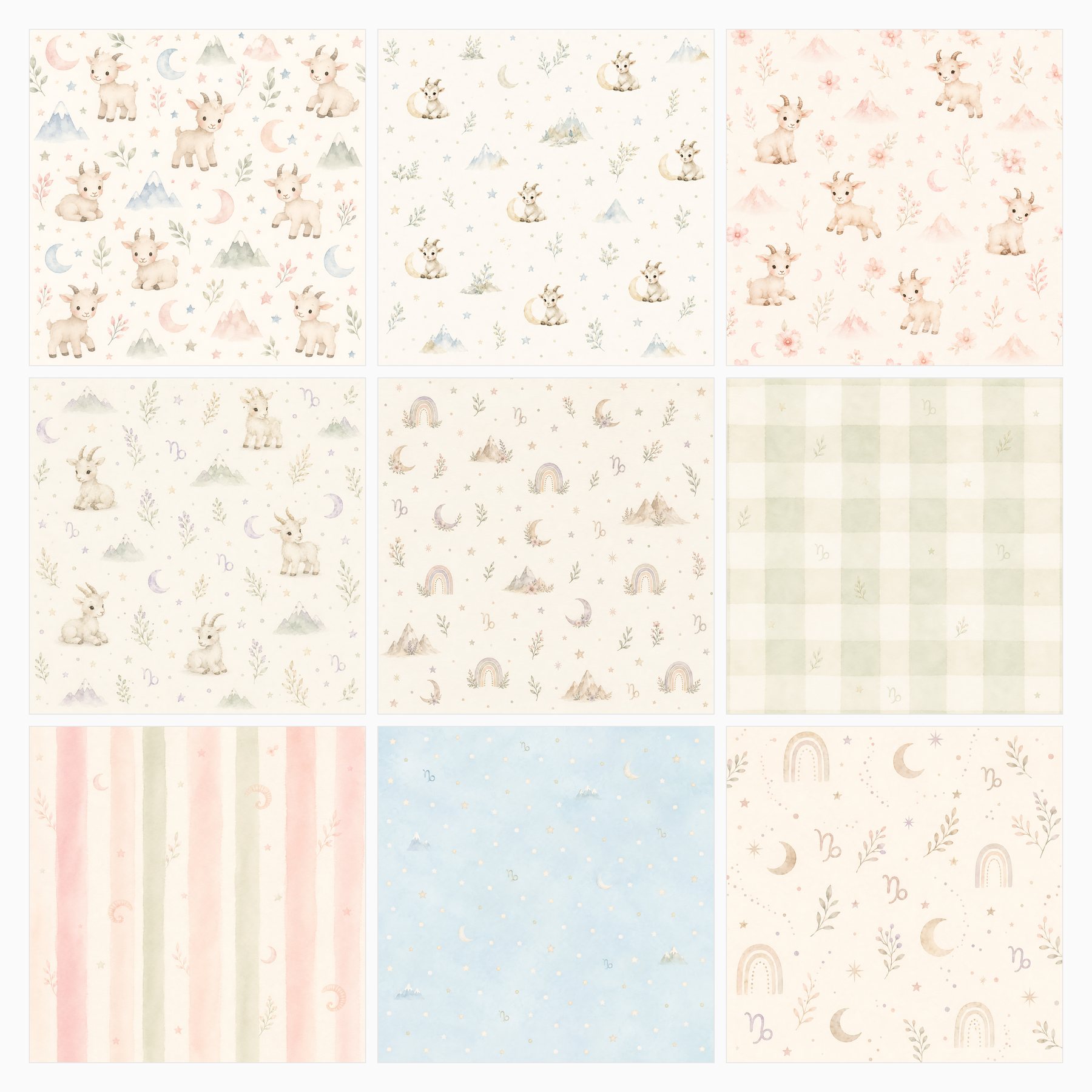 Capricorn Baby Zodiac Nursery preview 3