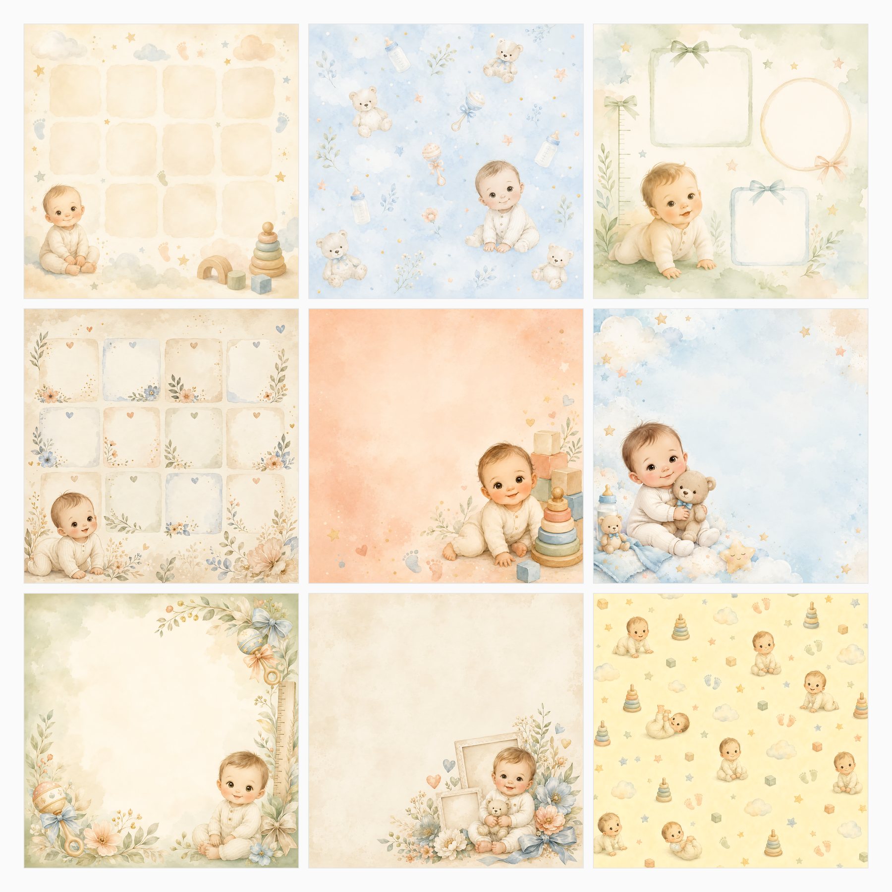 Baby First Year Milestone Memory Book preview 2