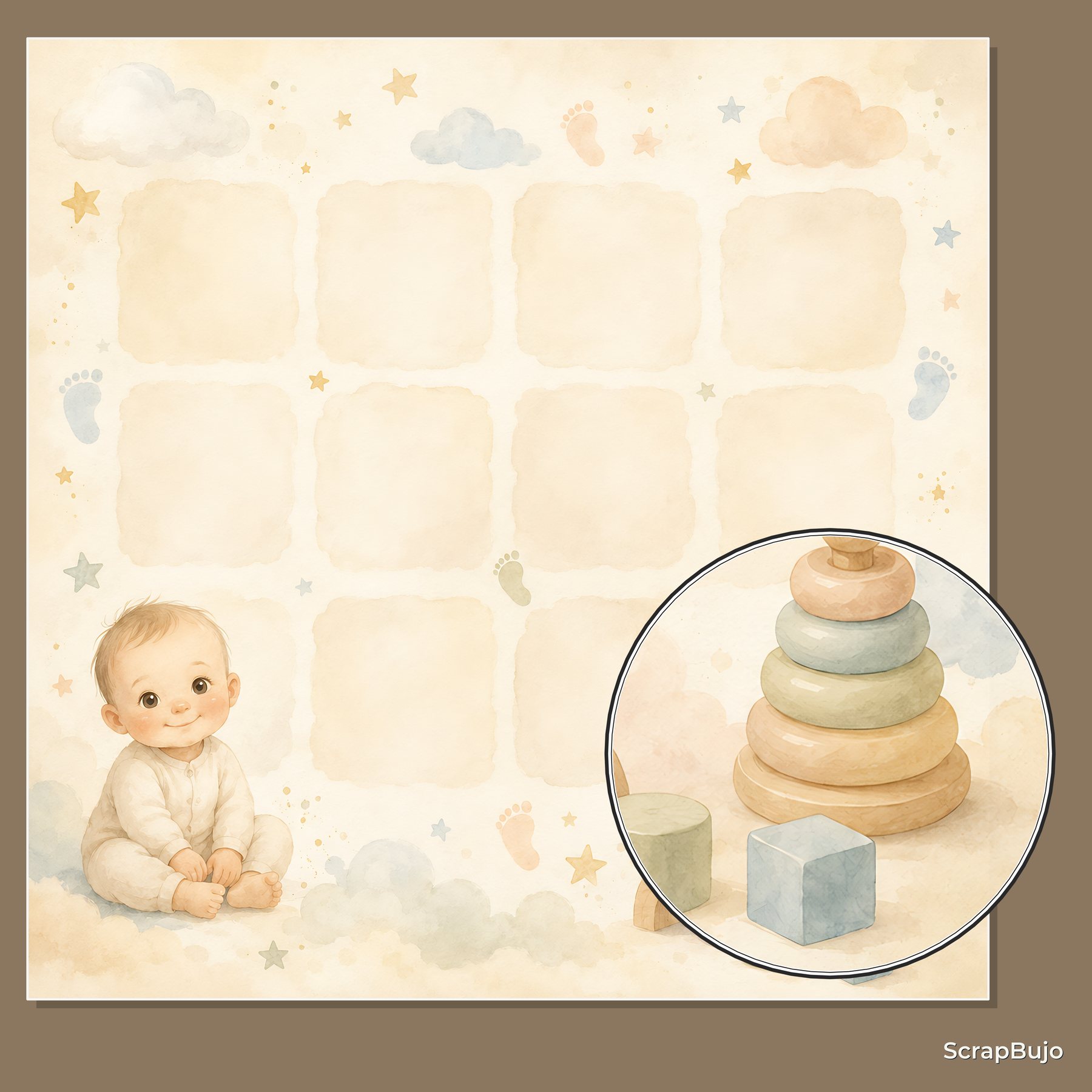 Baby First Year Milestone Memory Book preview 5