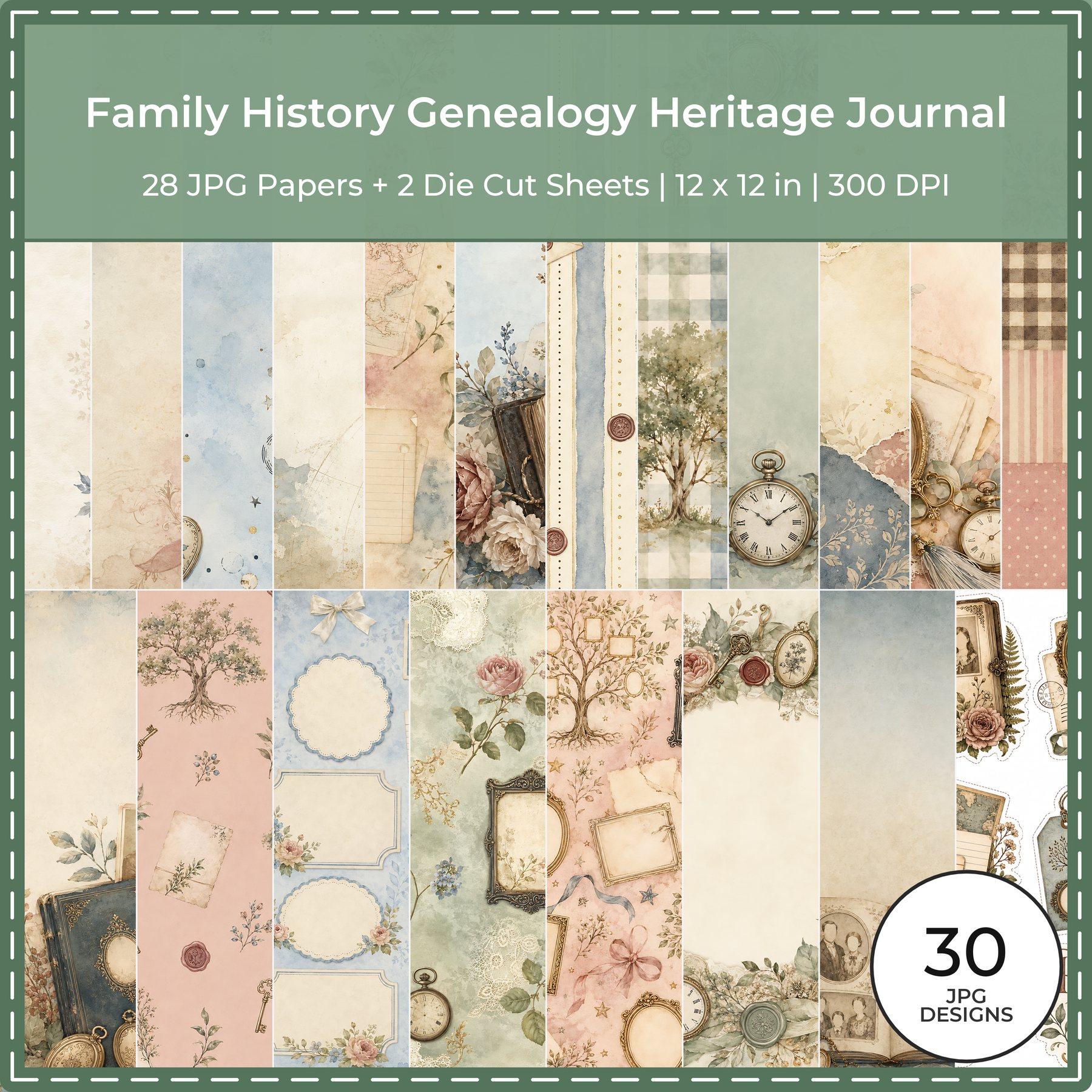 Family History Genealogy Heritage Journal