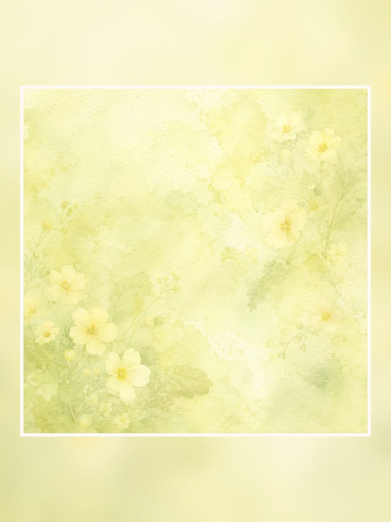 Pastel Ghosted Floral Watercolor Papers poster portrait