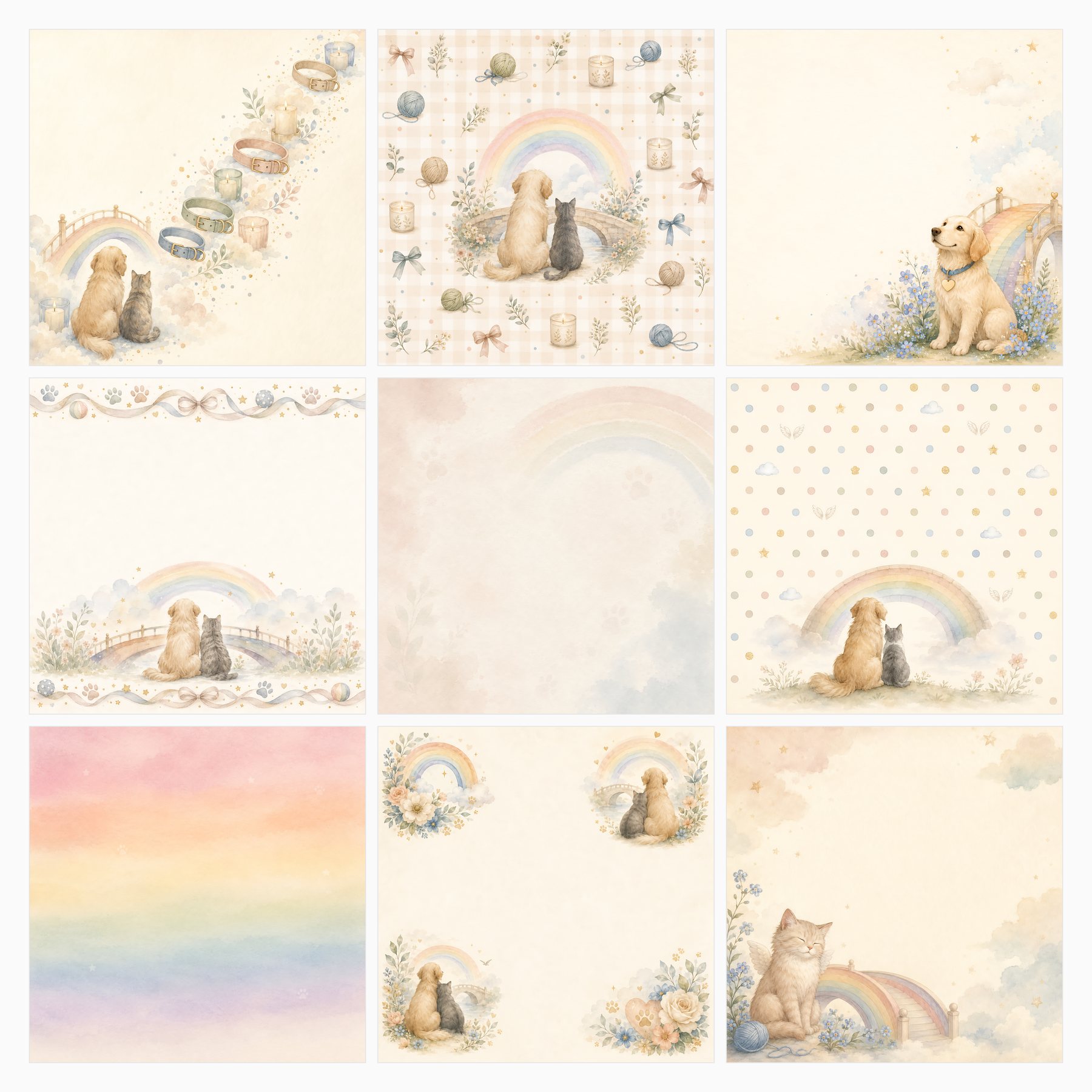 Pet Memorial Rainbow Bridge Keepsake preview 3