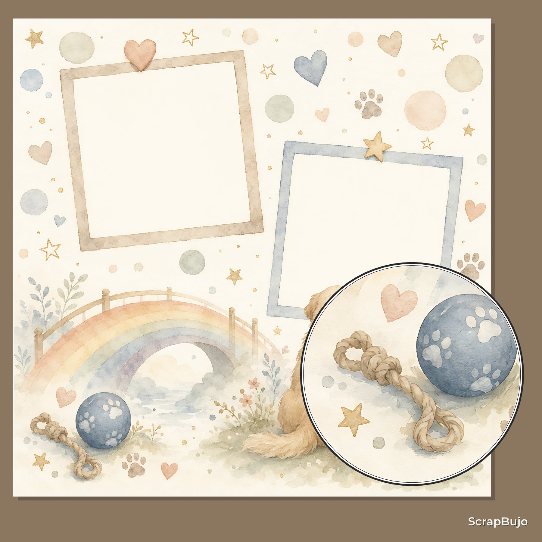 Pet Memorial Rainbow Bridge Keepsake preview 6