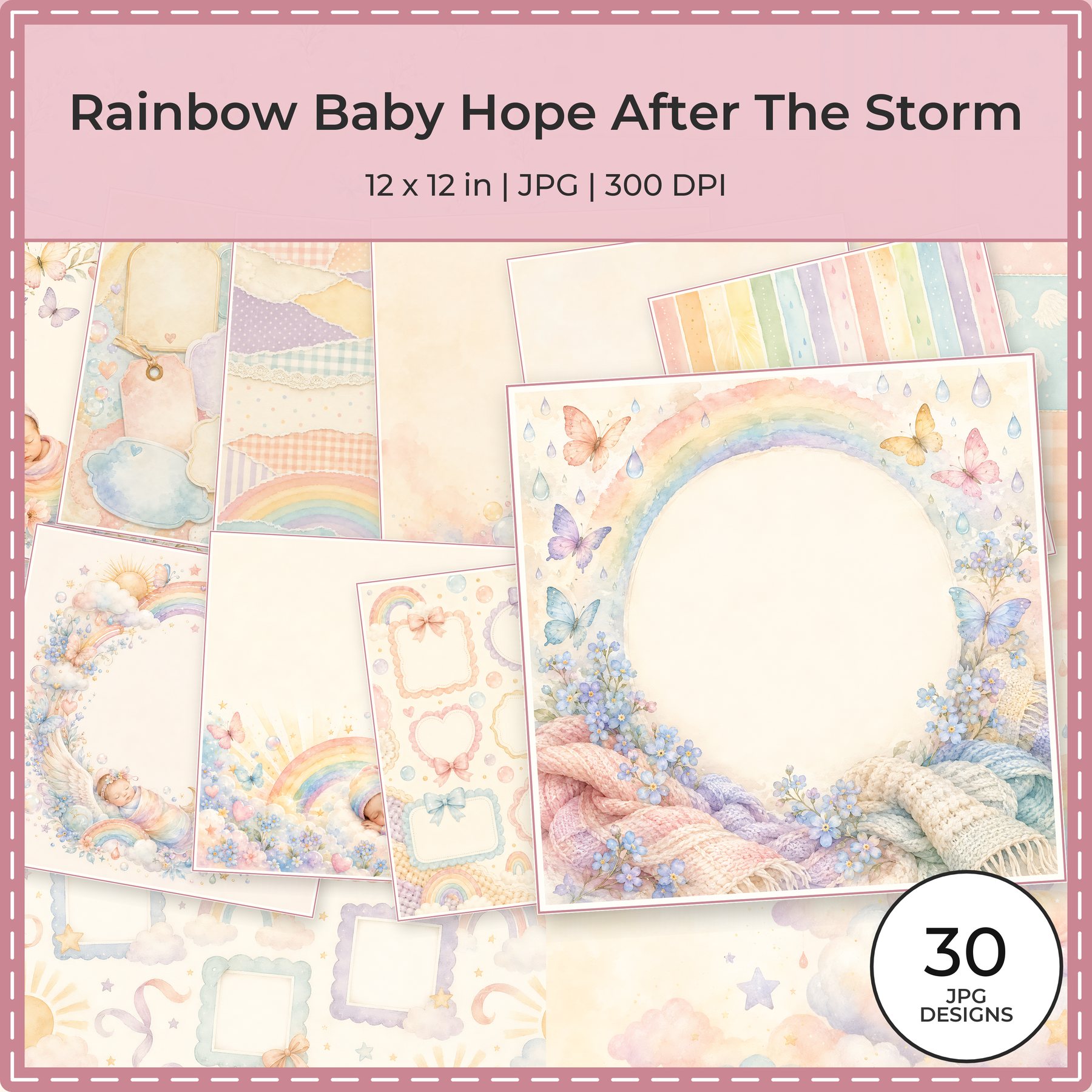 Rainbow Baby Hope After The Storm