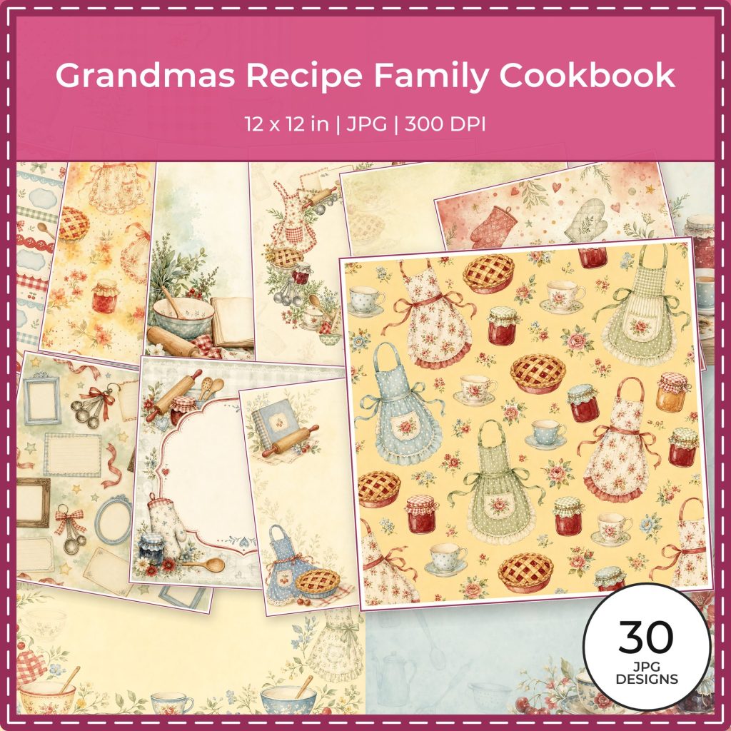Grandmas Recipe Family Cookbook