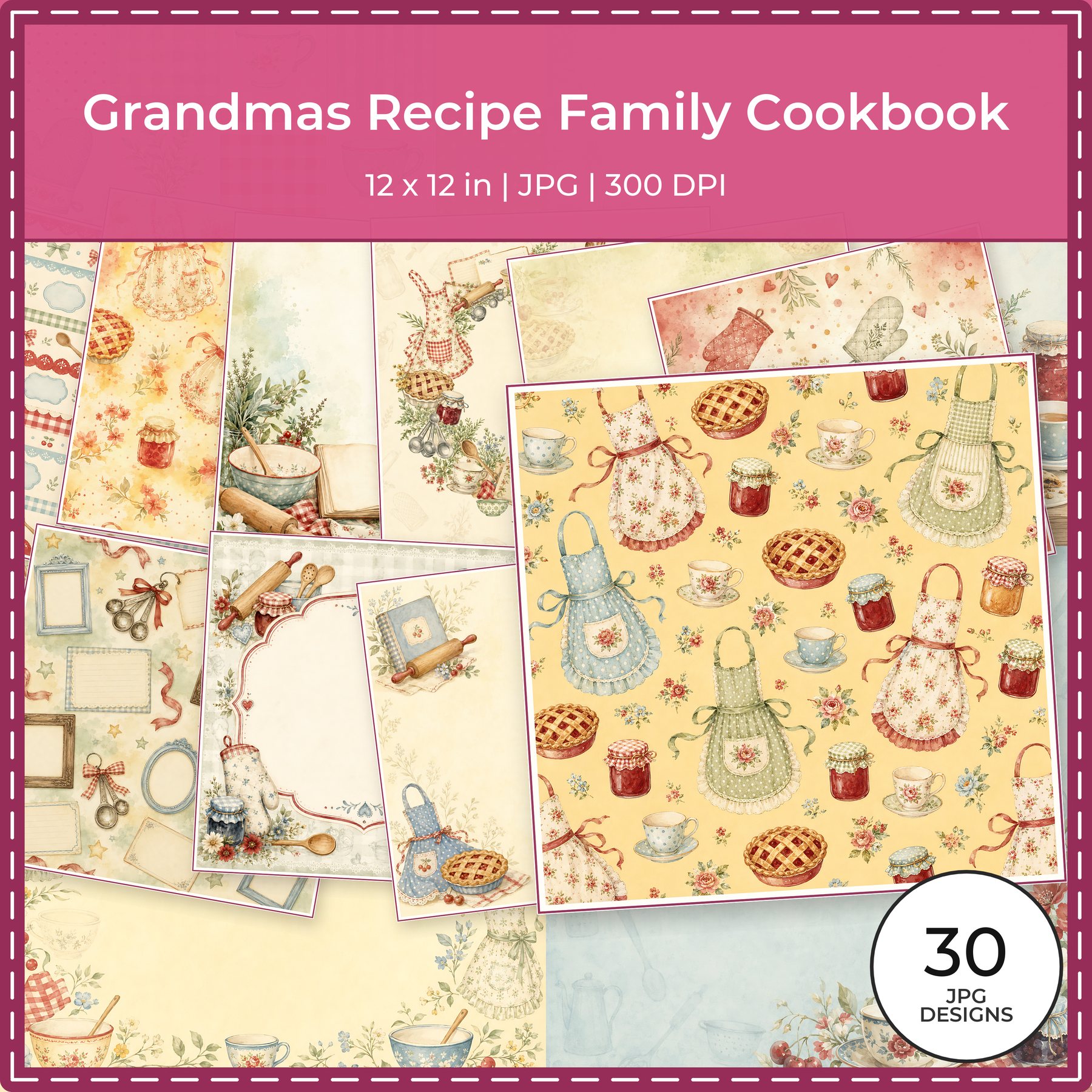 Grandmas Recipe Family Cookbook