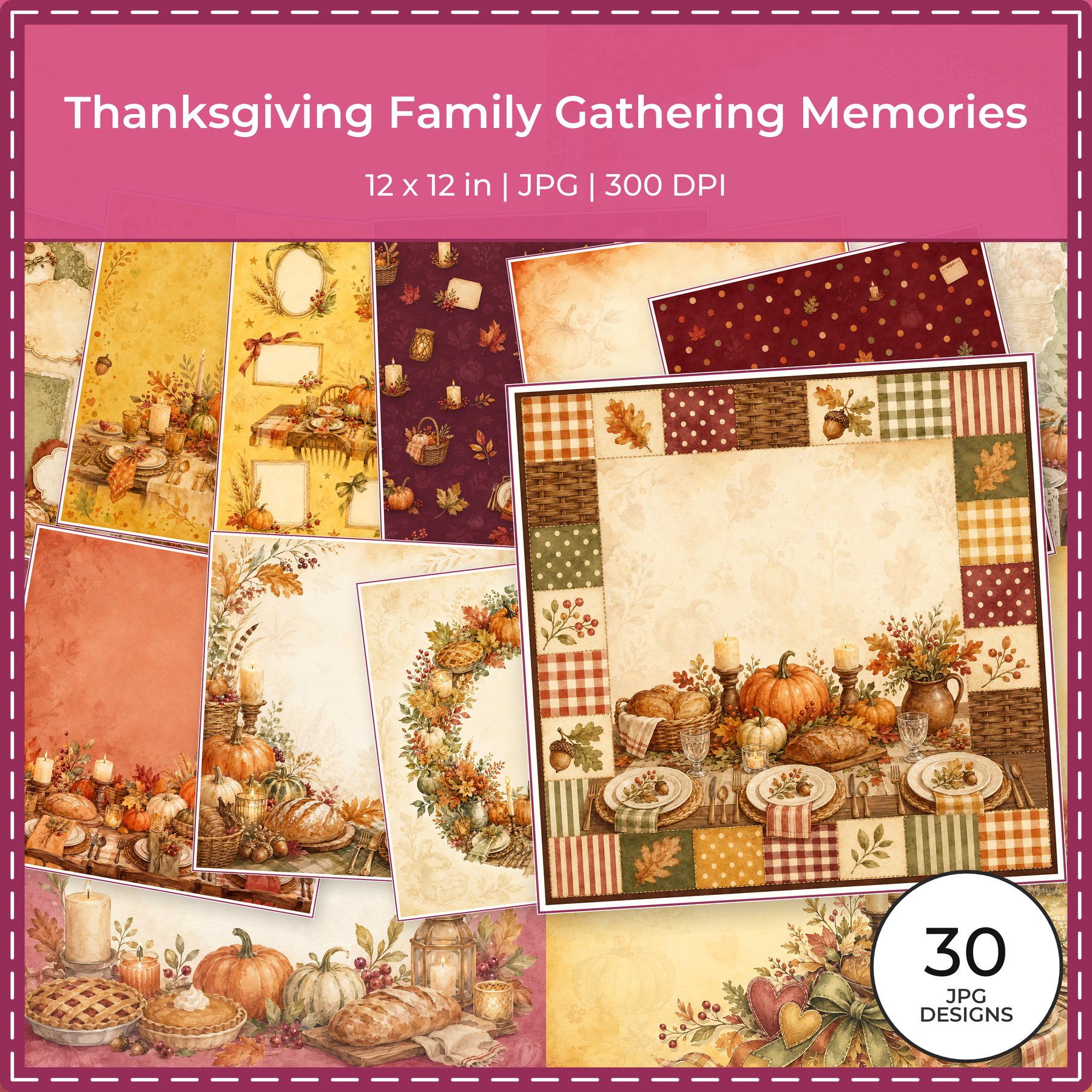 Thanksgiving Family Gathering Memories