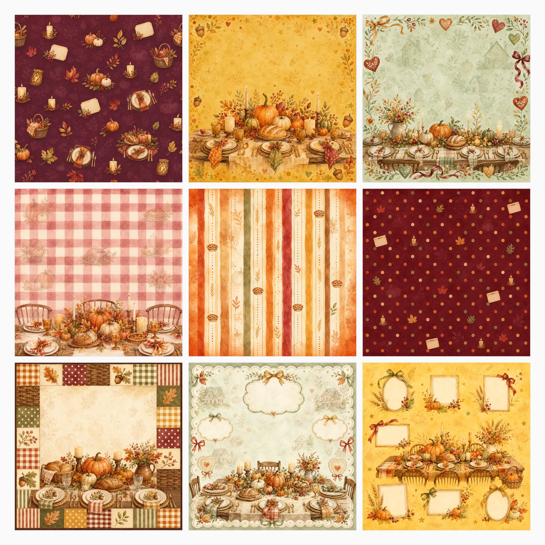 Thanksgiving Family Gathering Memories preview 3