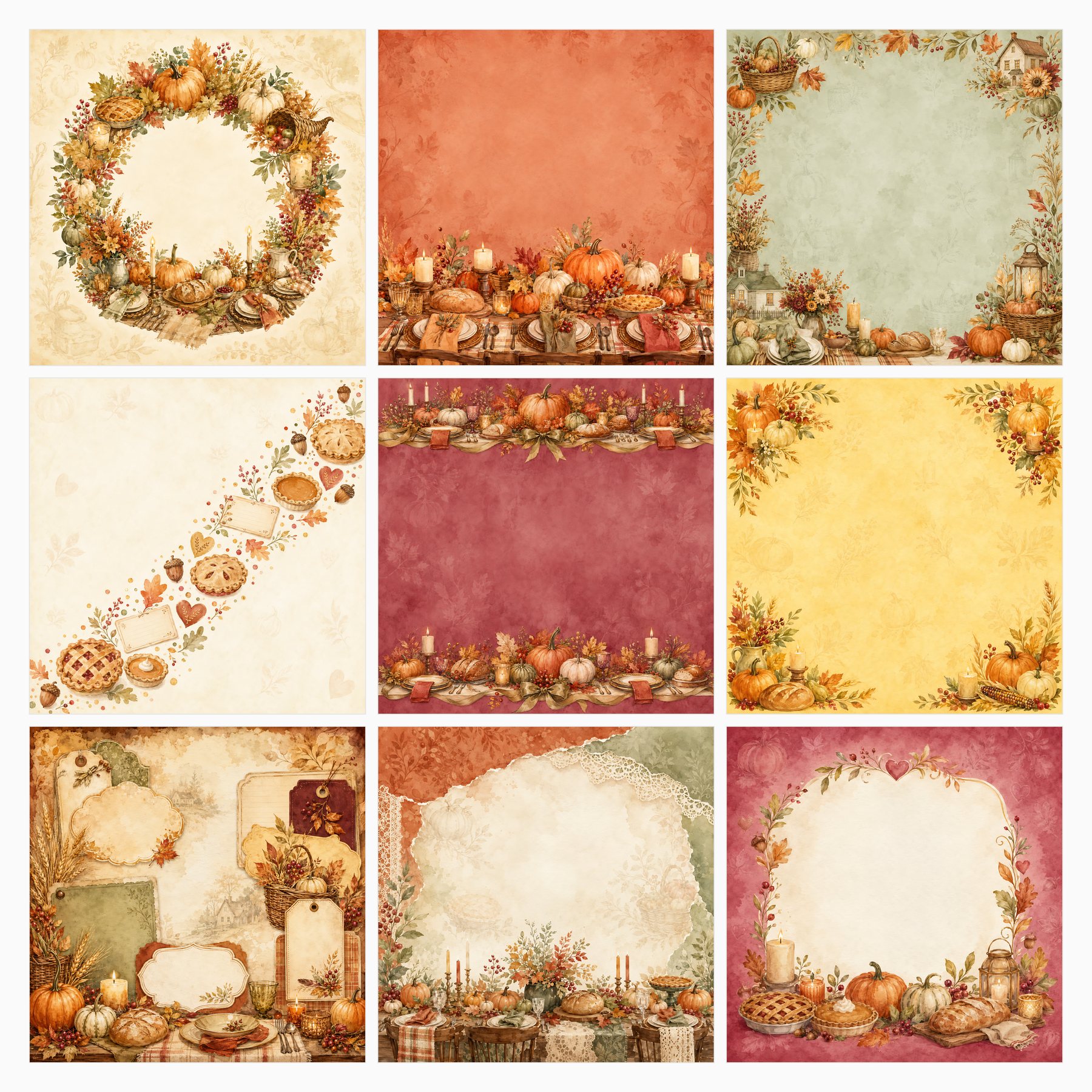 Thanksgiving Family Gathering Memories preview 4