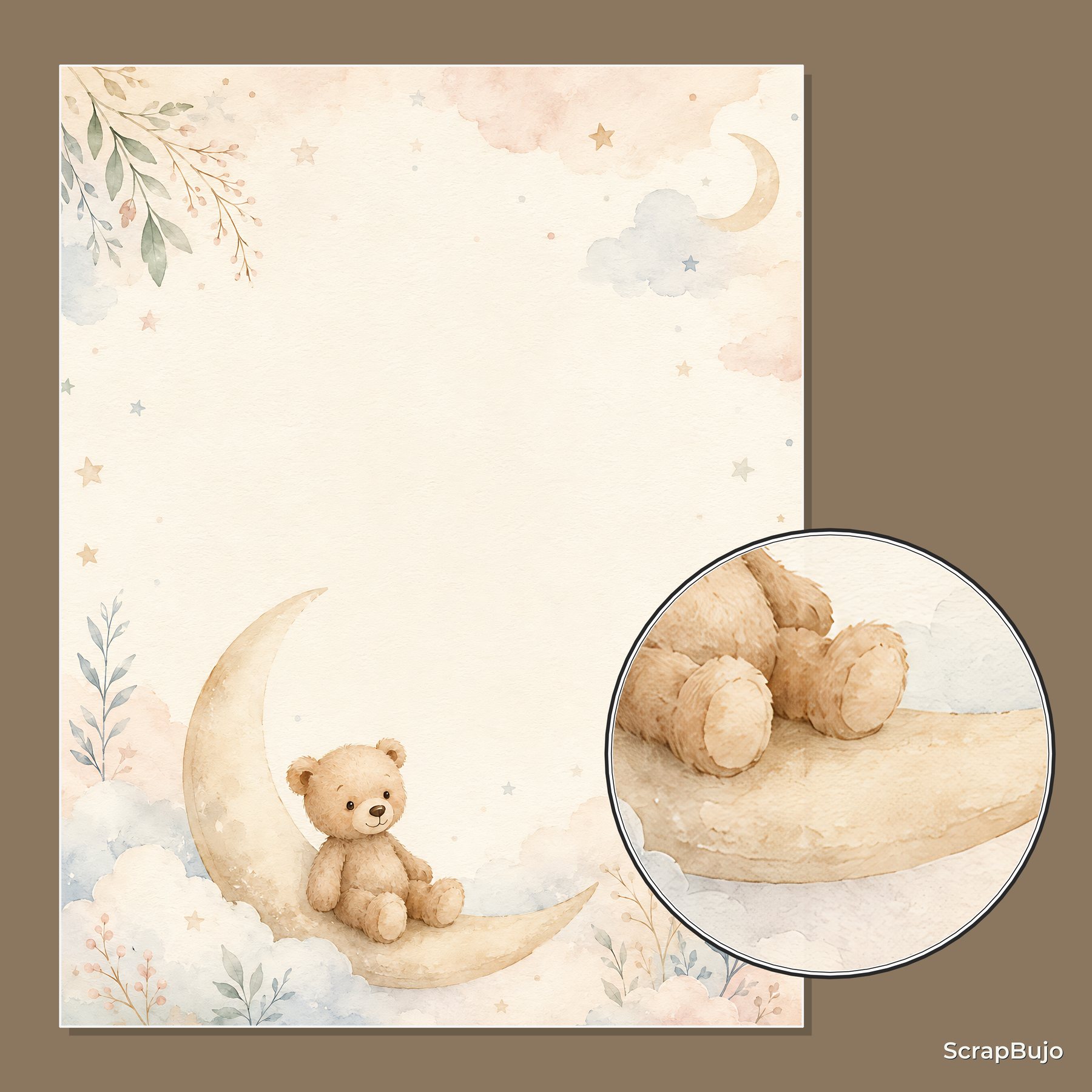 Little Star Nursery Watercolor preview 5