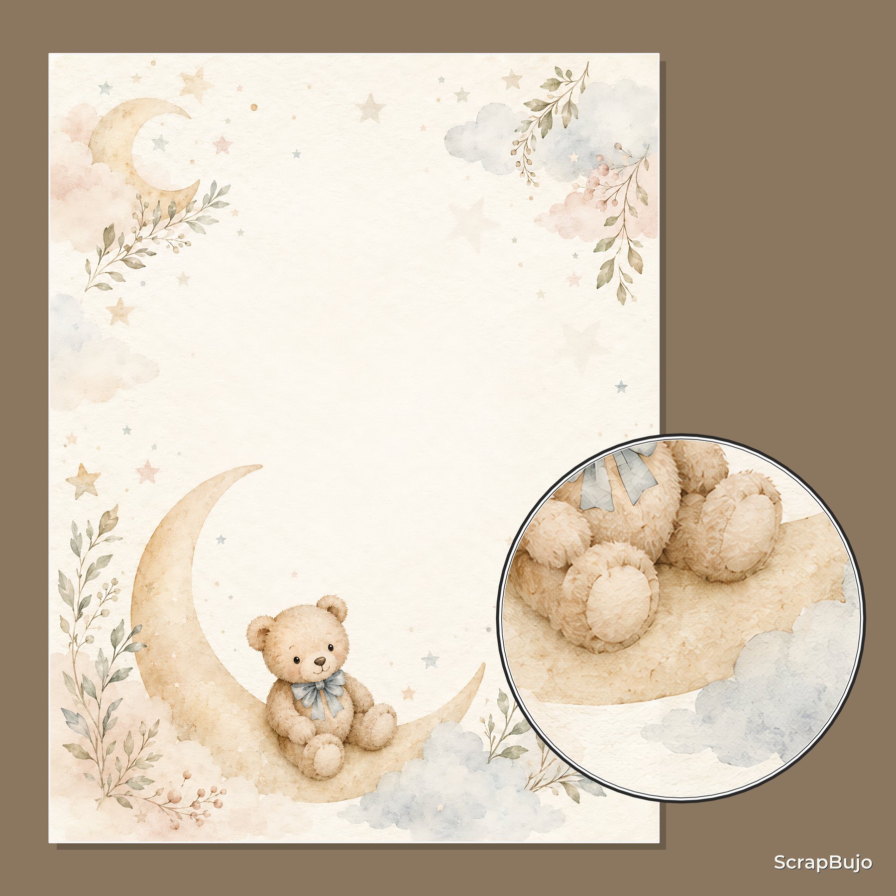 Little Star Nursery Watercolor preview 6