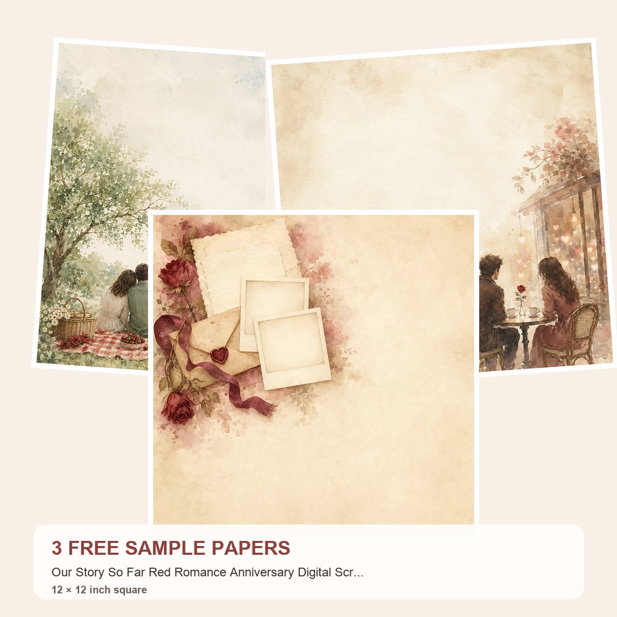 Free Our Story So Far Red Romance Anniversary Samples