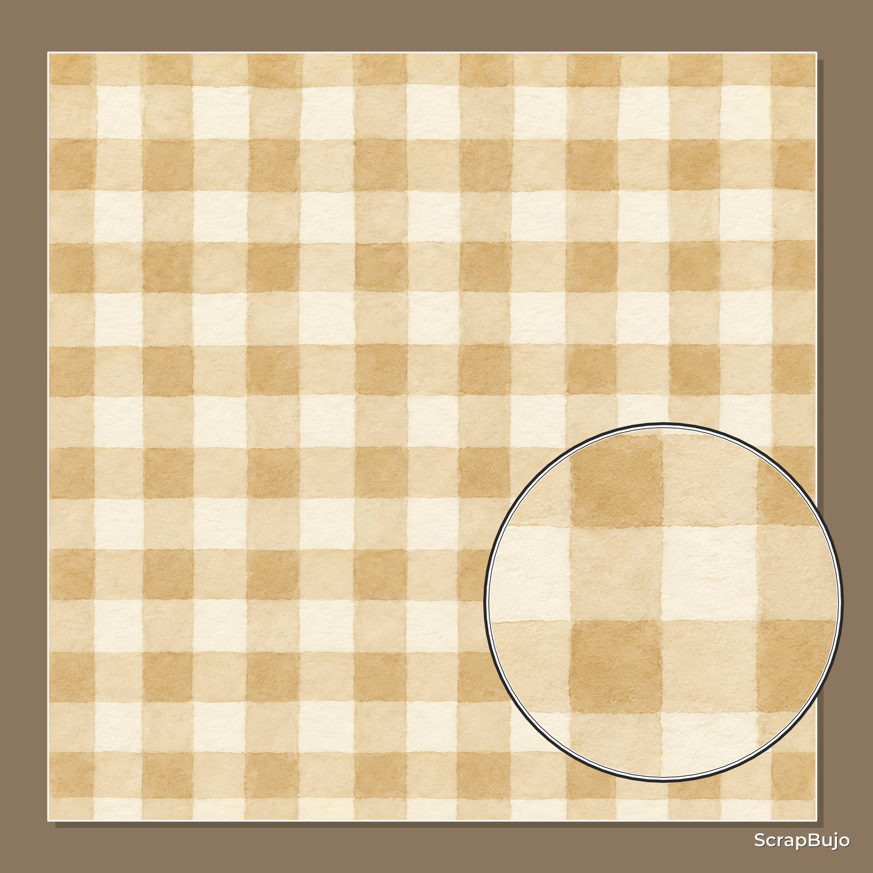 Savanna Memories Watercolor Safari Digital Scrapbook Papers preview 6
