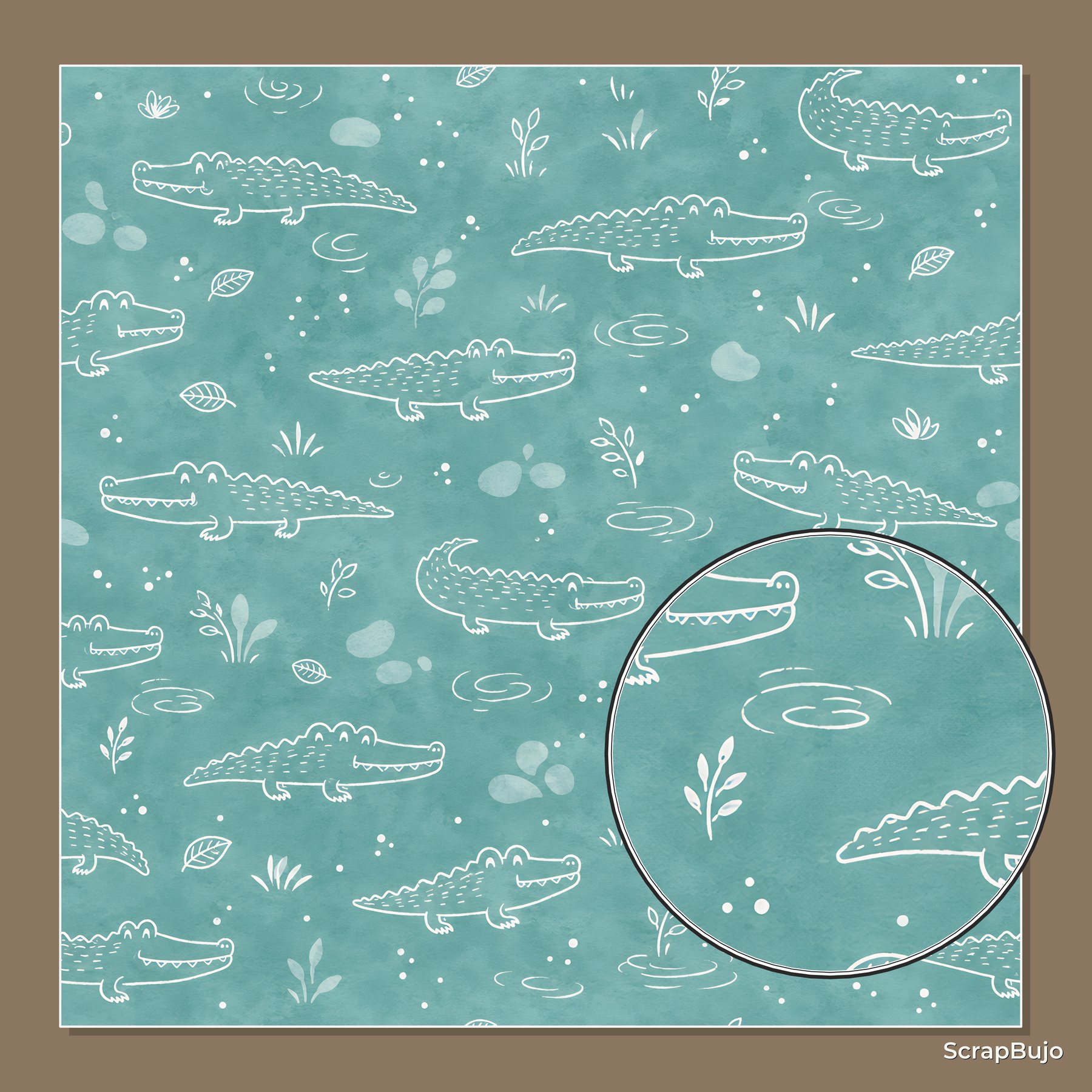 Playful Safari Pastel Doodle preview 6