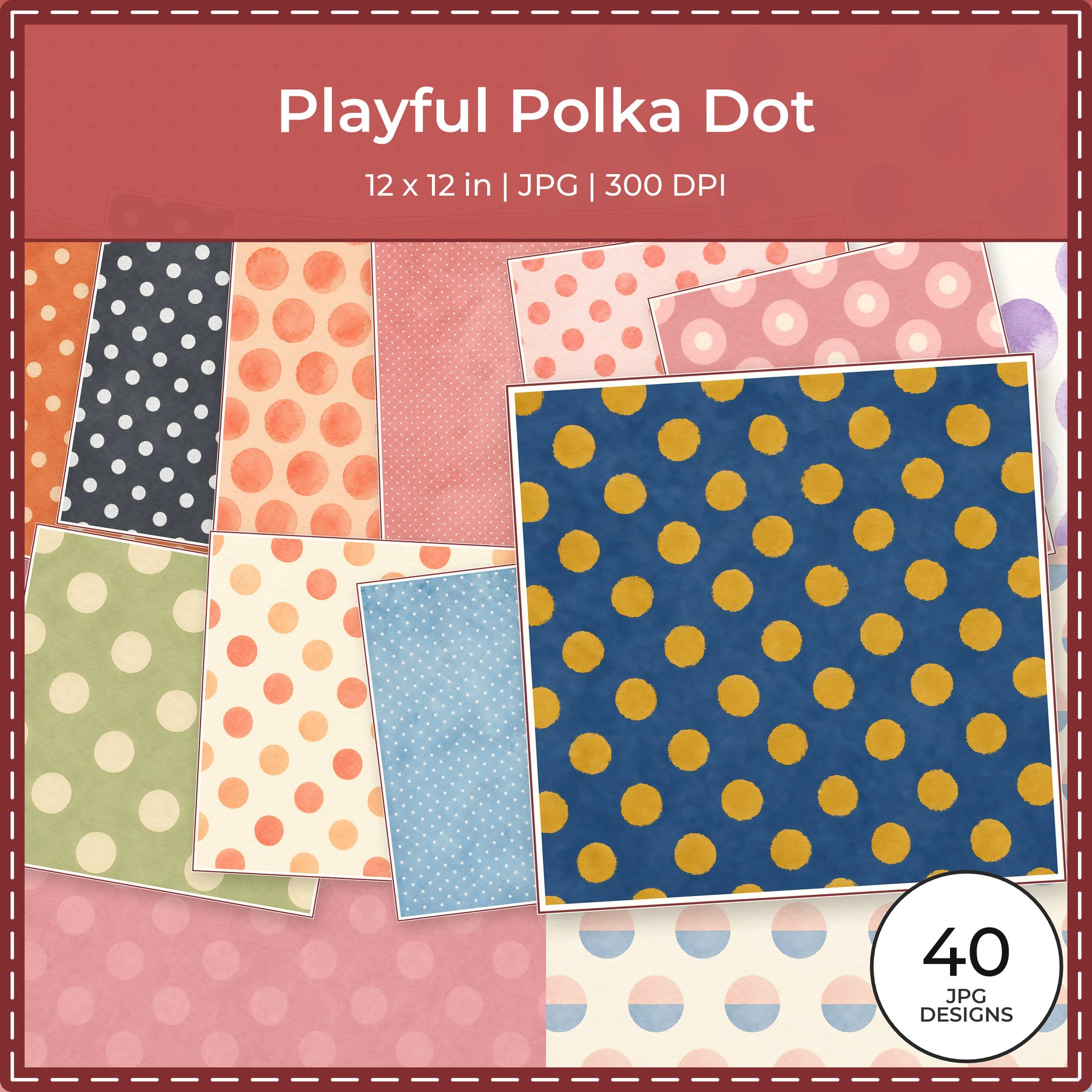 Playful Polka Dot