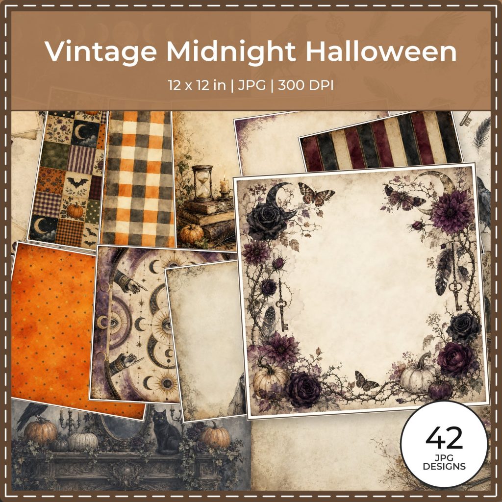 Vintage Midnight Halloween