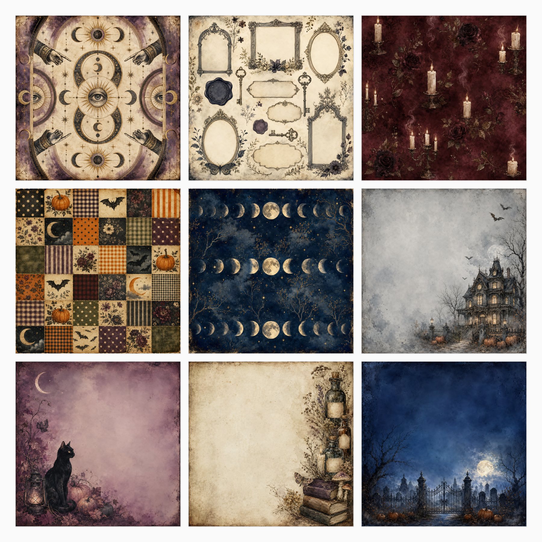 Vintage Midnight Halloween preview 4