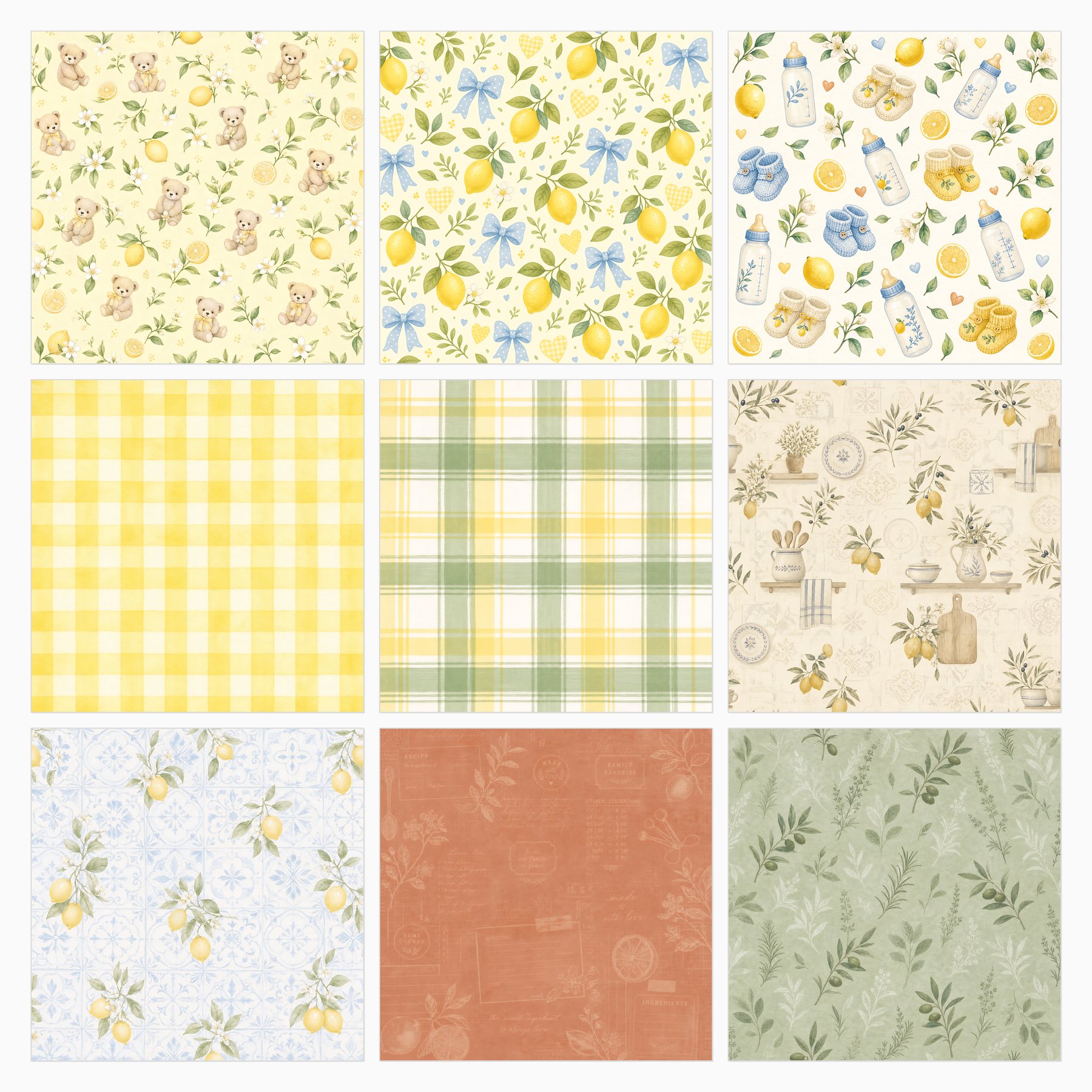 Lemon Garden Baby & Family Mega Bundle preview 3