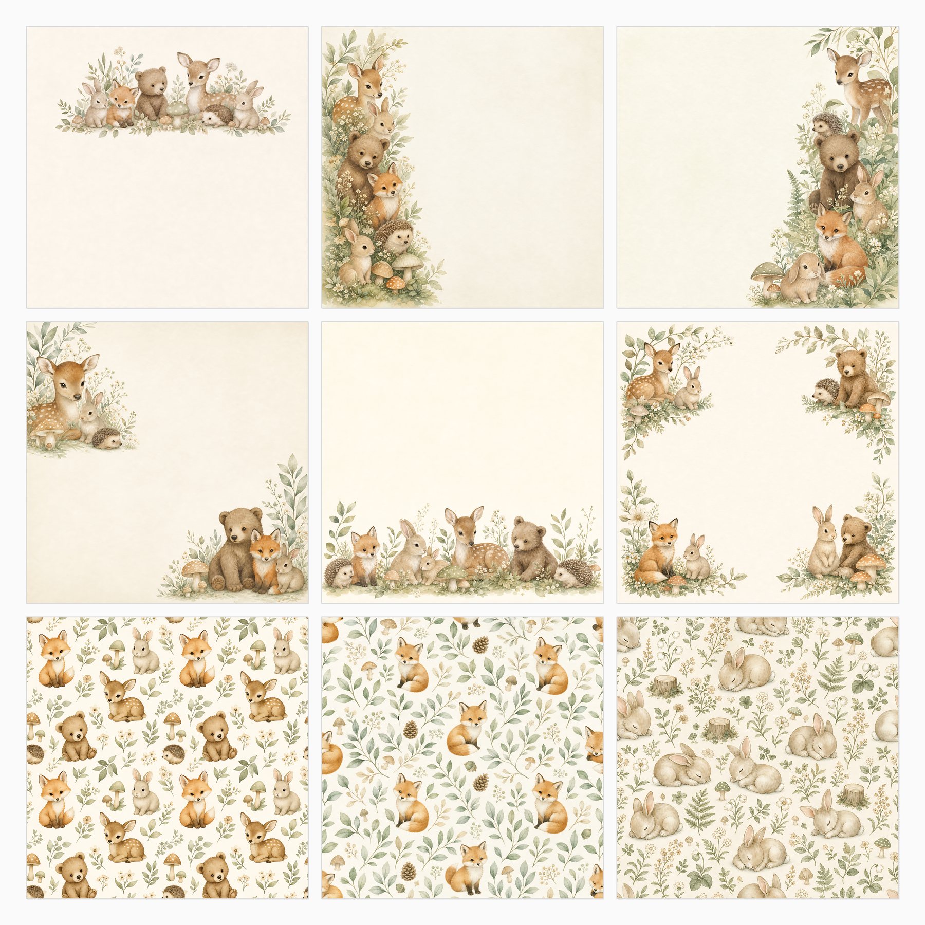Sage Woodland Baby Memories preview 4