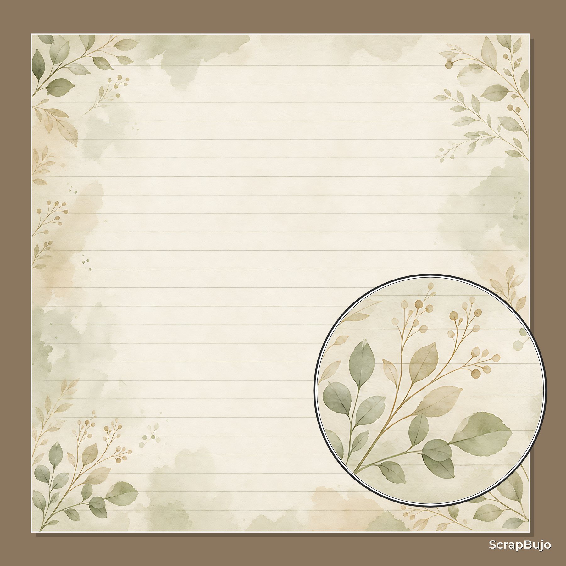 Sage Woodland Baby Memories preview 6