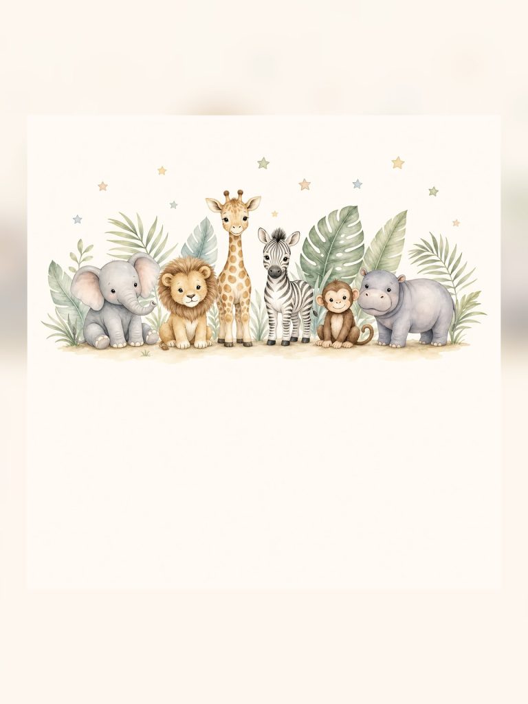 Tiny Safari Complete poster portrait