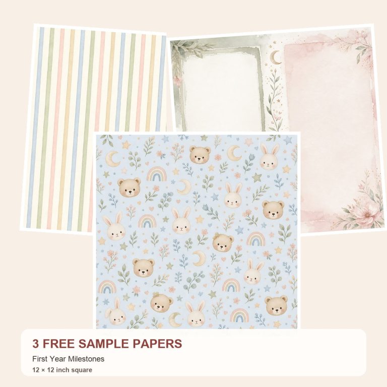 Free First Year Milestones – 3 Printable Samples preview