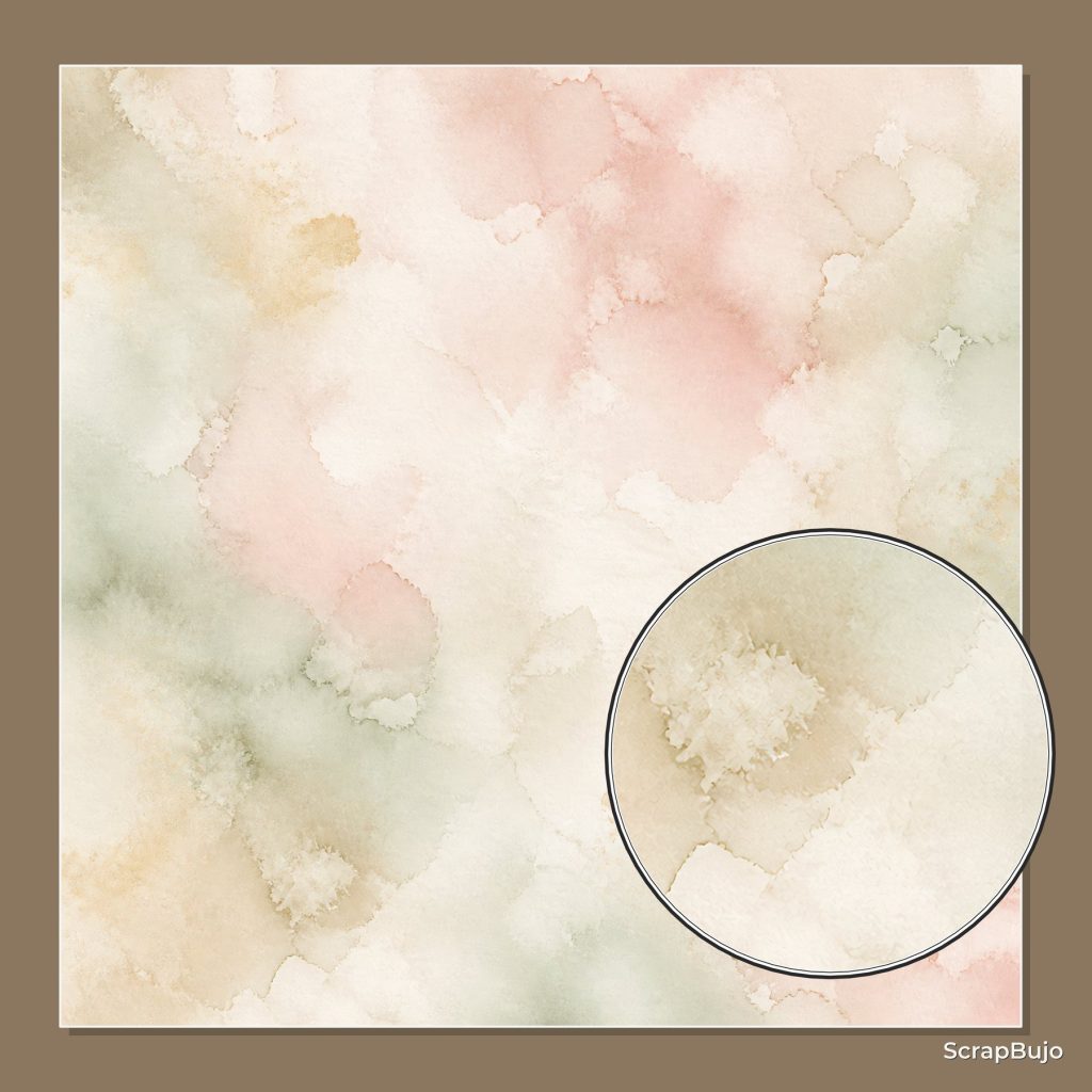 Elegant Wedding Blush & Sage paper preview 5