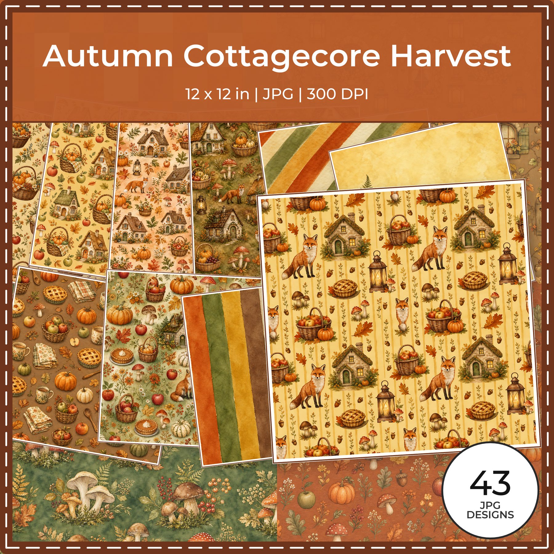 Autumn Cottagecore Harvest
