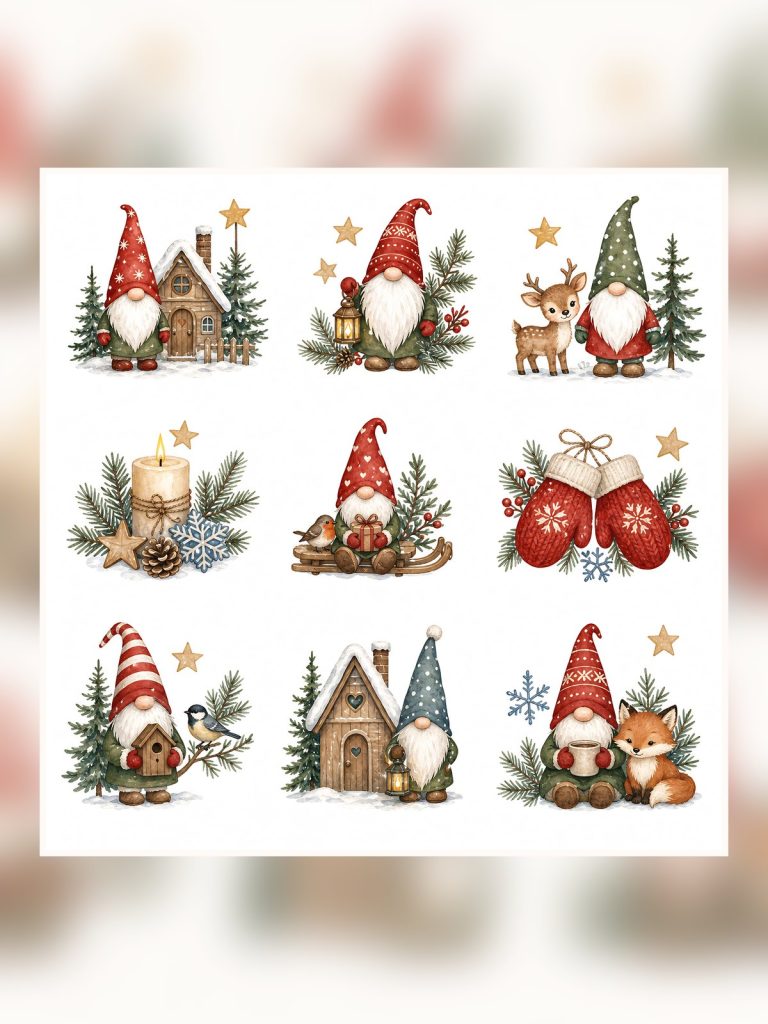 Nordic Christmas Memories poster portrait