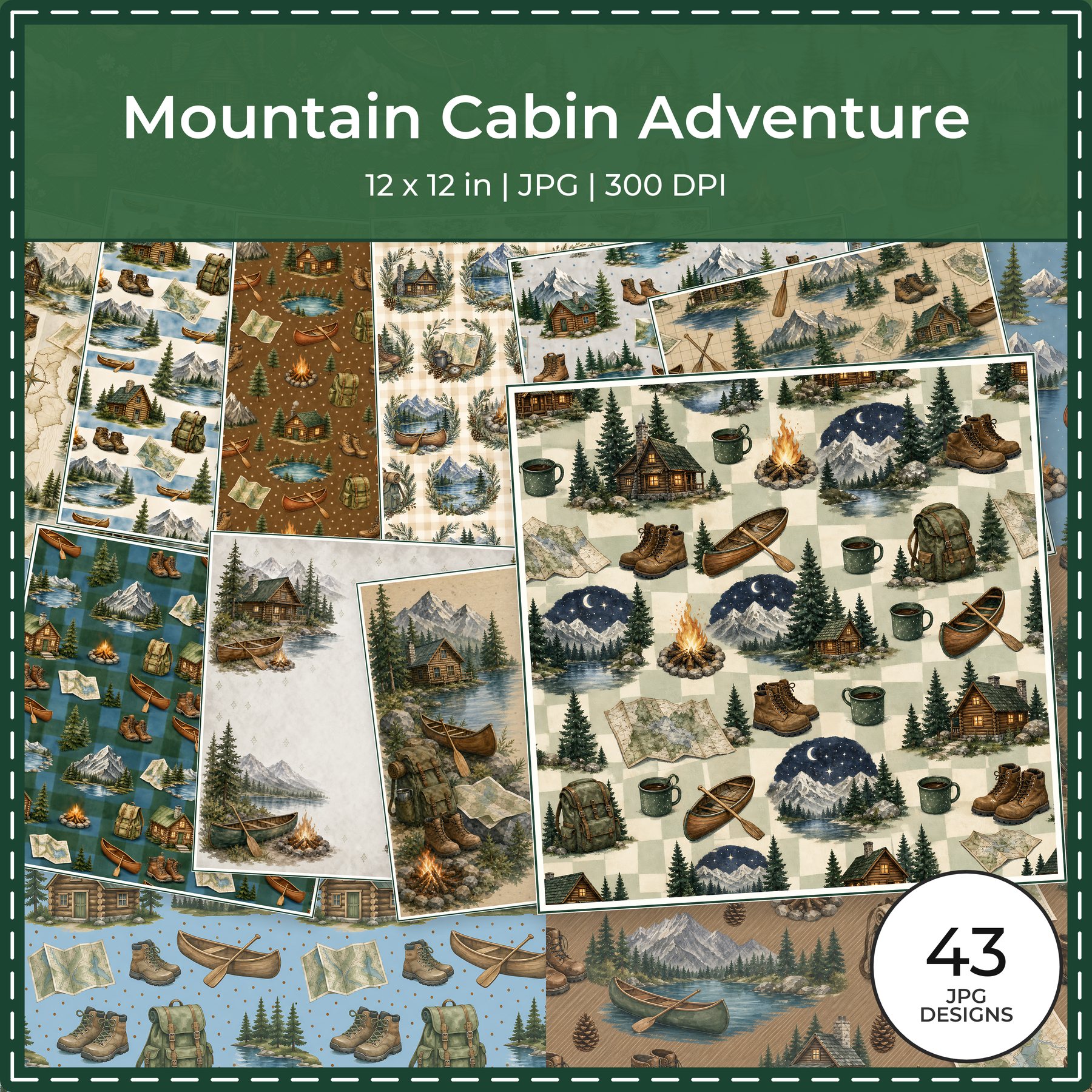 Mountain Cabin Adventure