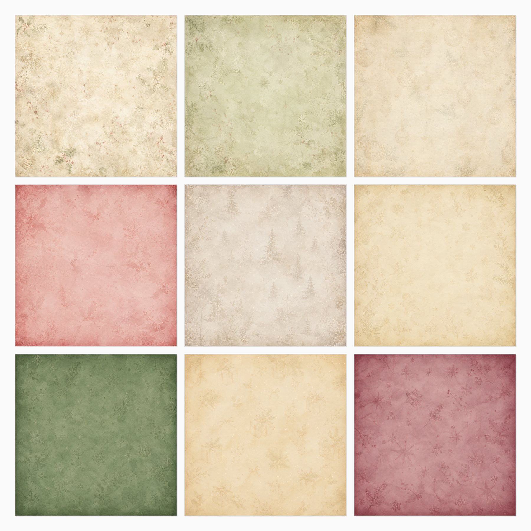 Vintage Christmas Bundle preview 2