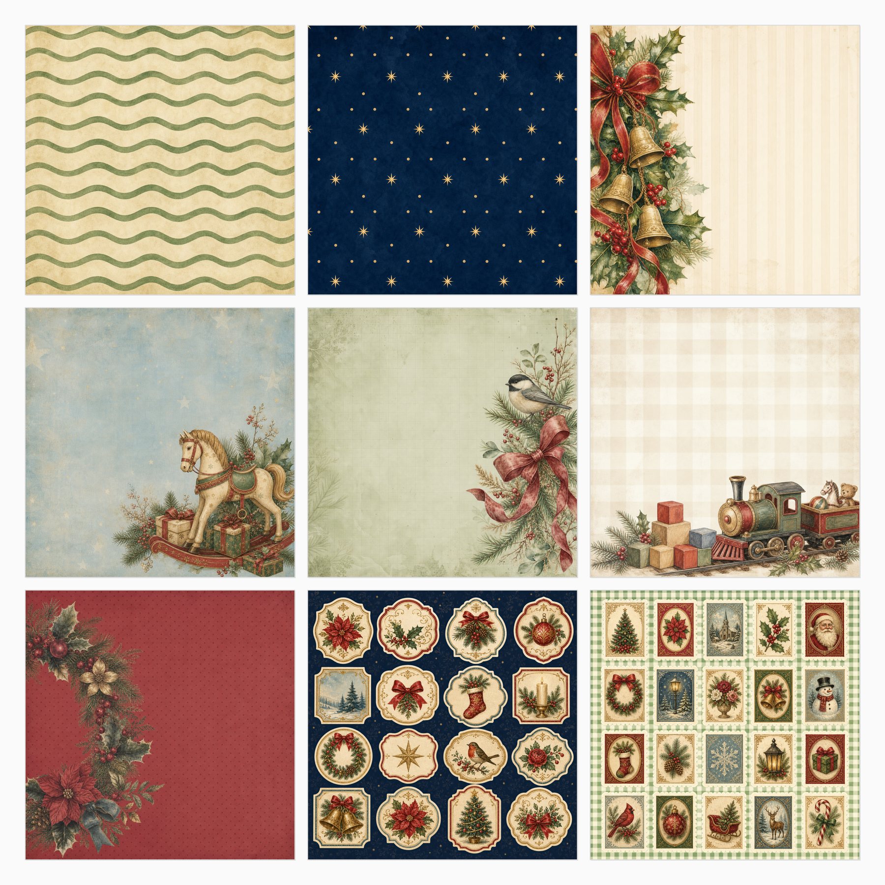 Christmas Ephemera and Fussy Cuts preview 4
