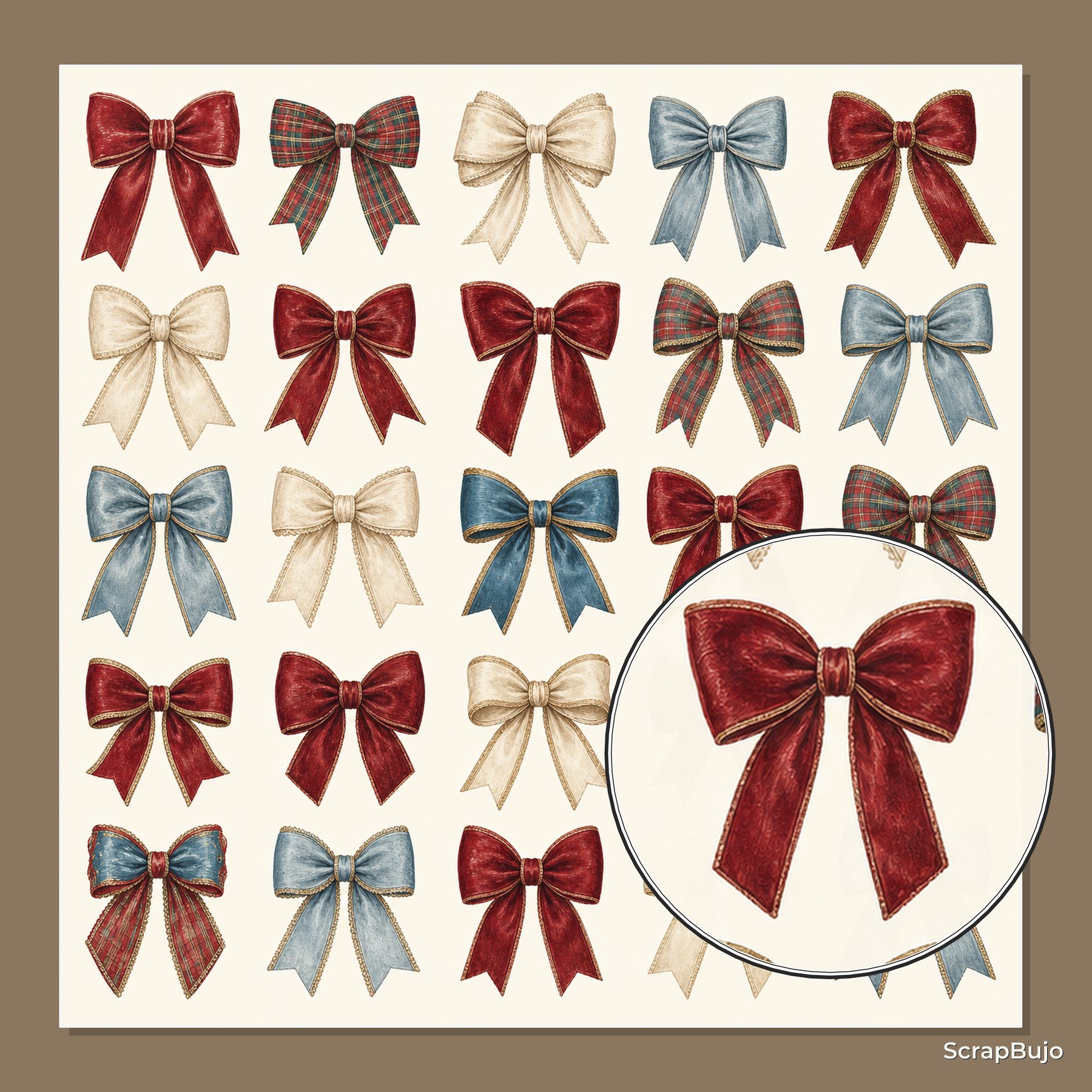Christmas Ephemera and Fussy Cuts preview 6