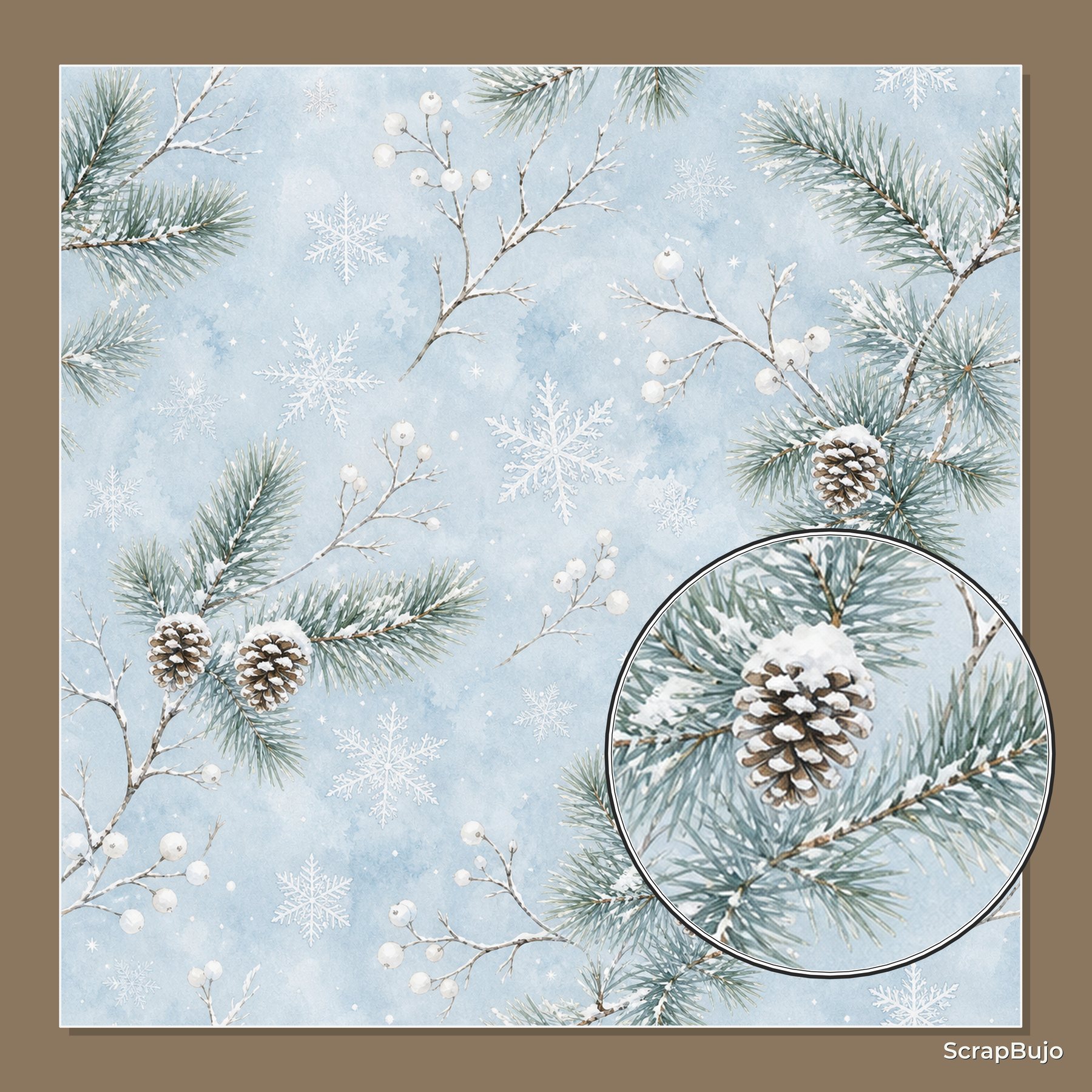 Winter Woodland Junk Journal preview 5