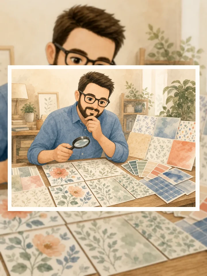 How to Choose a Digital Paper Pack: A Practical Checklist visual story illustration
