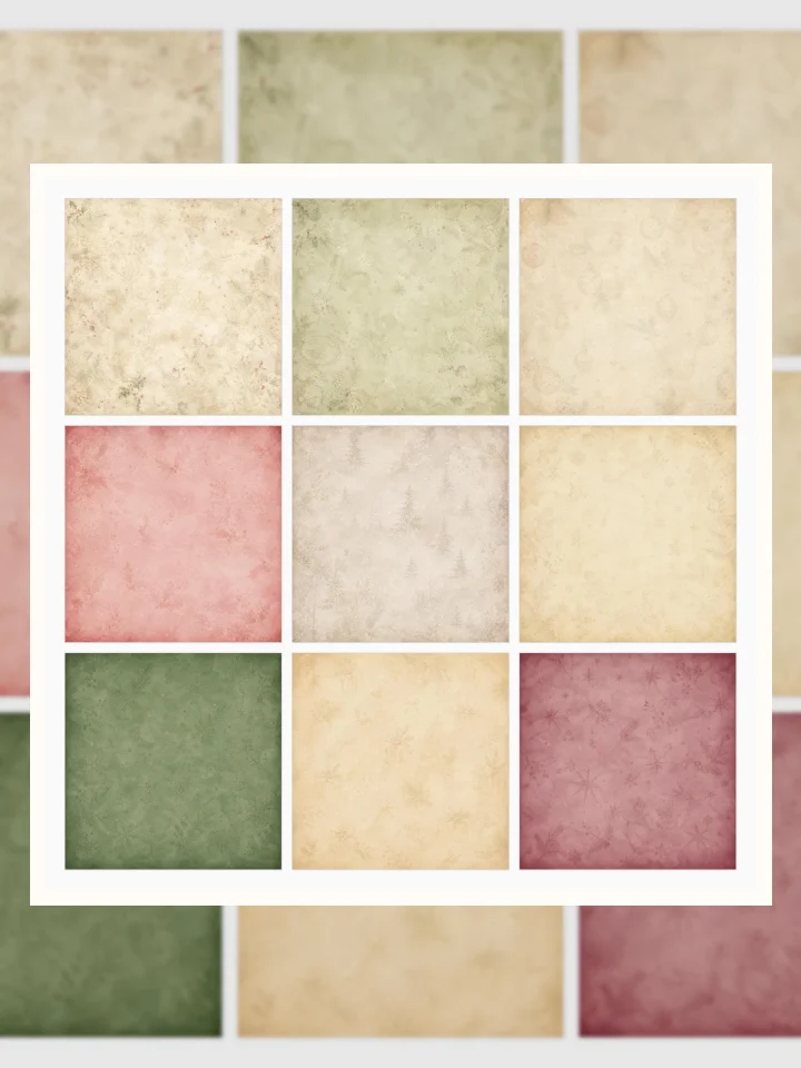 How to Organize a 113-Paper Christmas Collection visual story illustration
