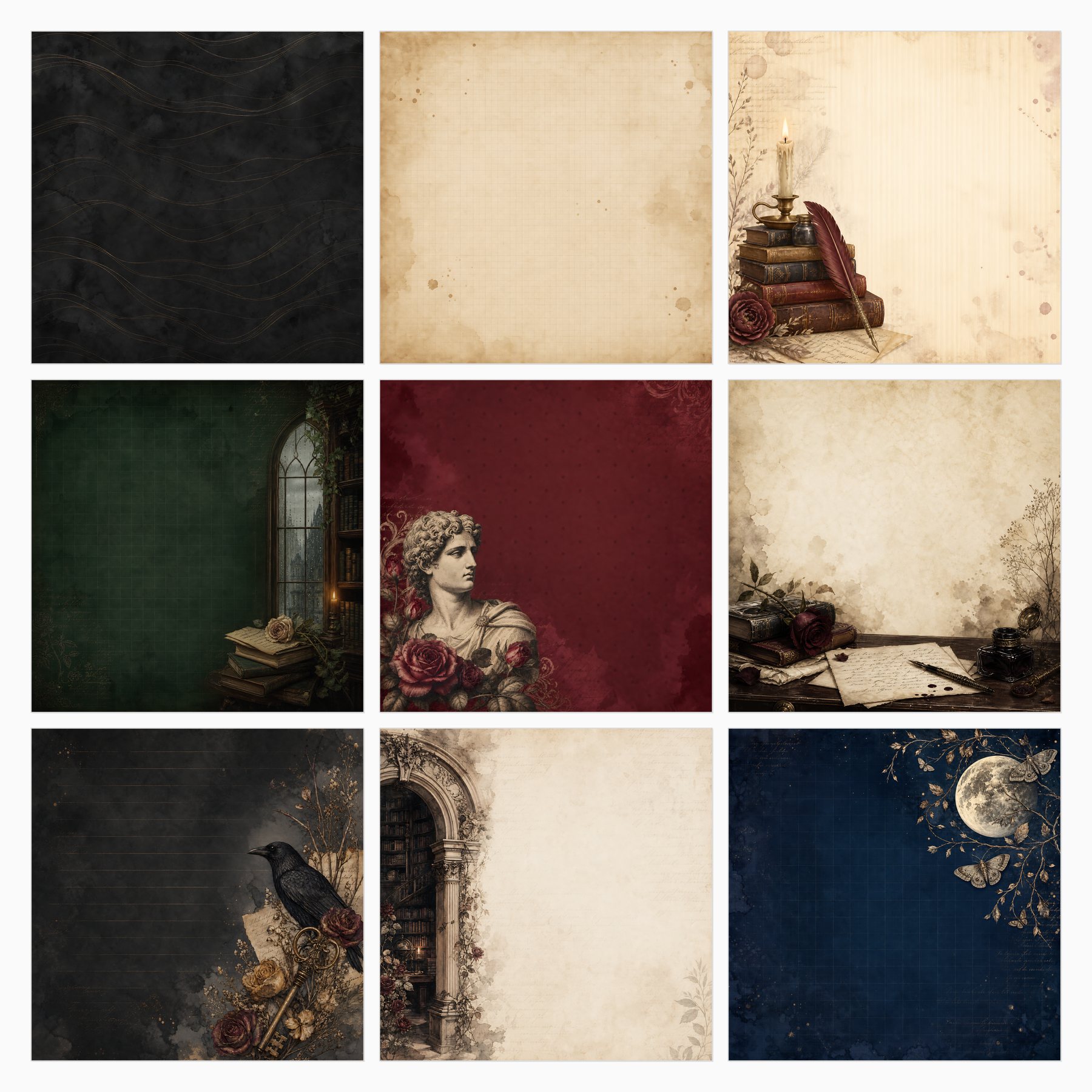Poetcore Dark Academia Journal preview 4