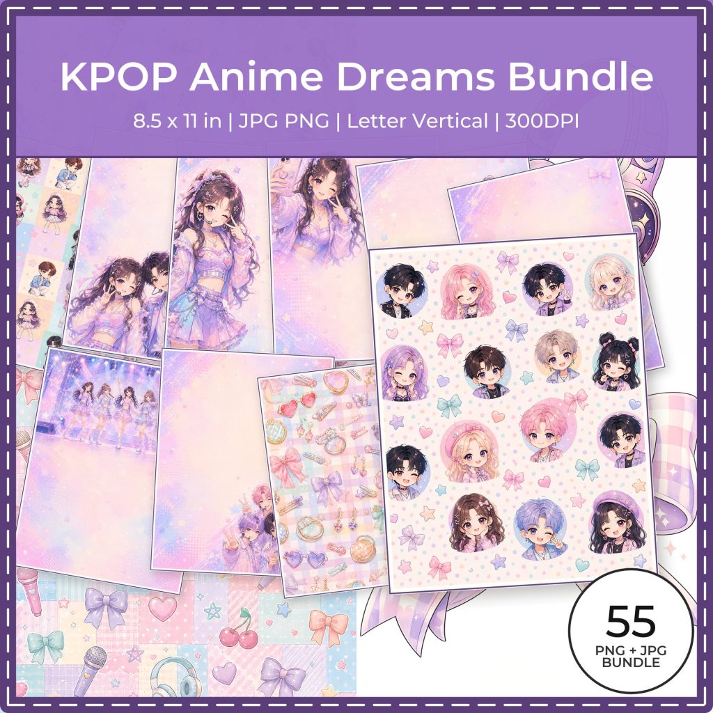 KPOP Anime Dreams Bundle