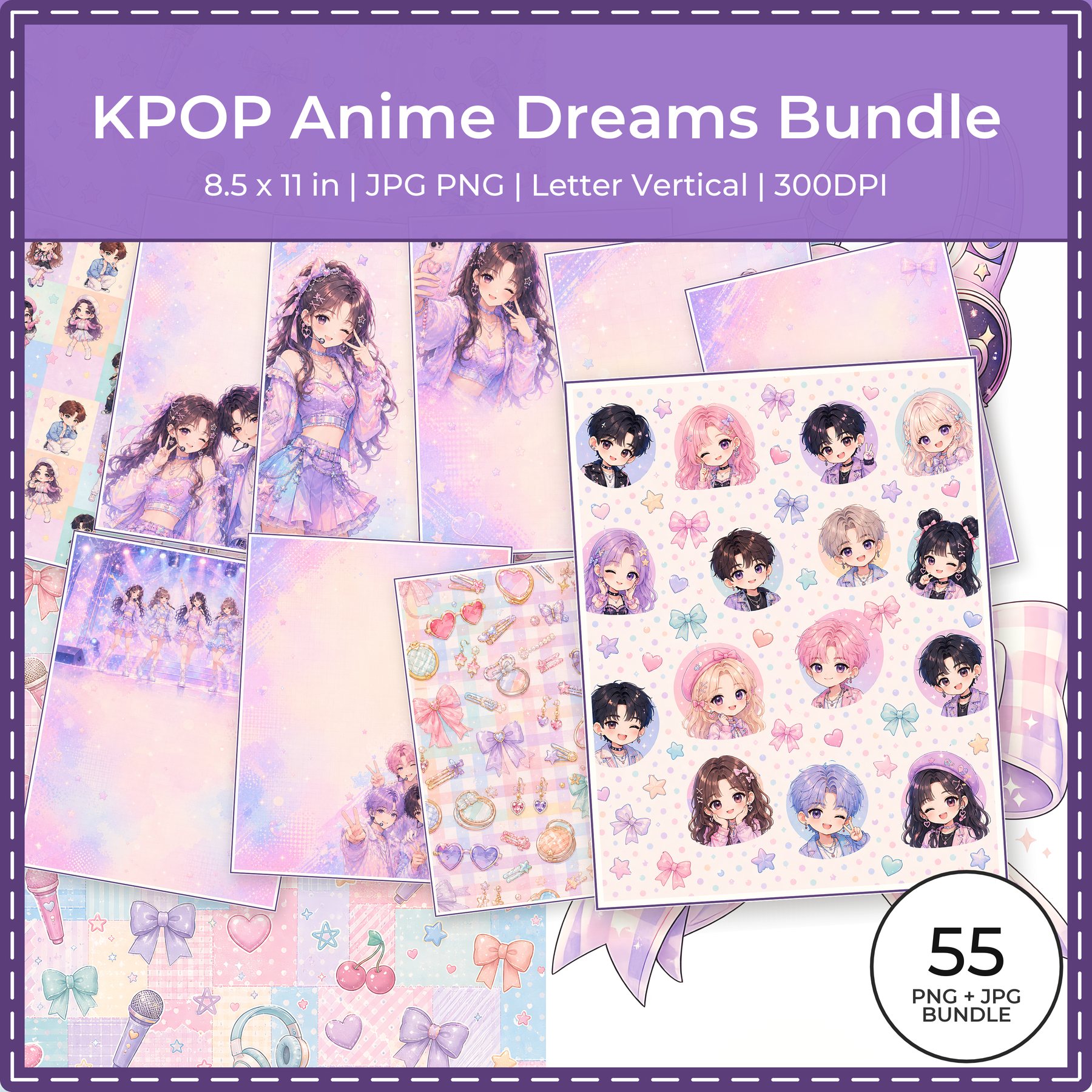 KPOP Anime Dreams Bundle