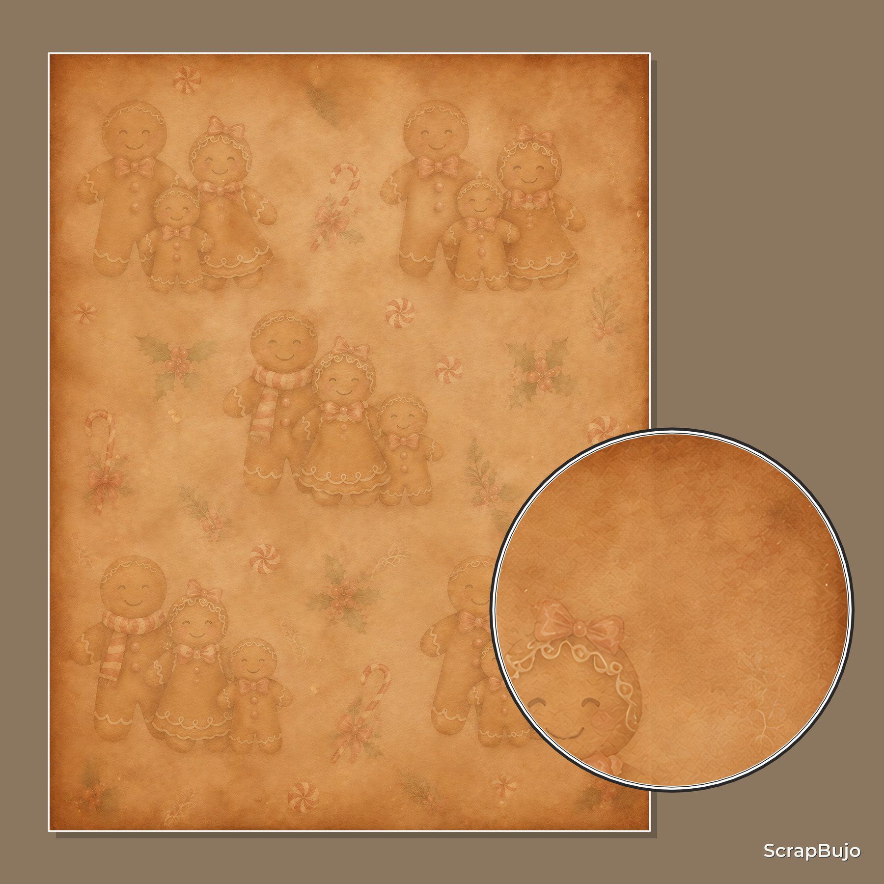 Gingerbread Candy Cottage Christmas preview 6