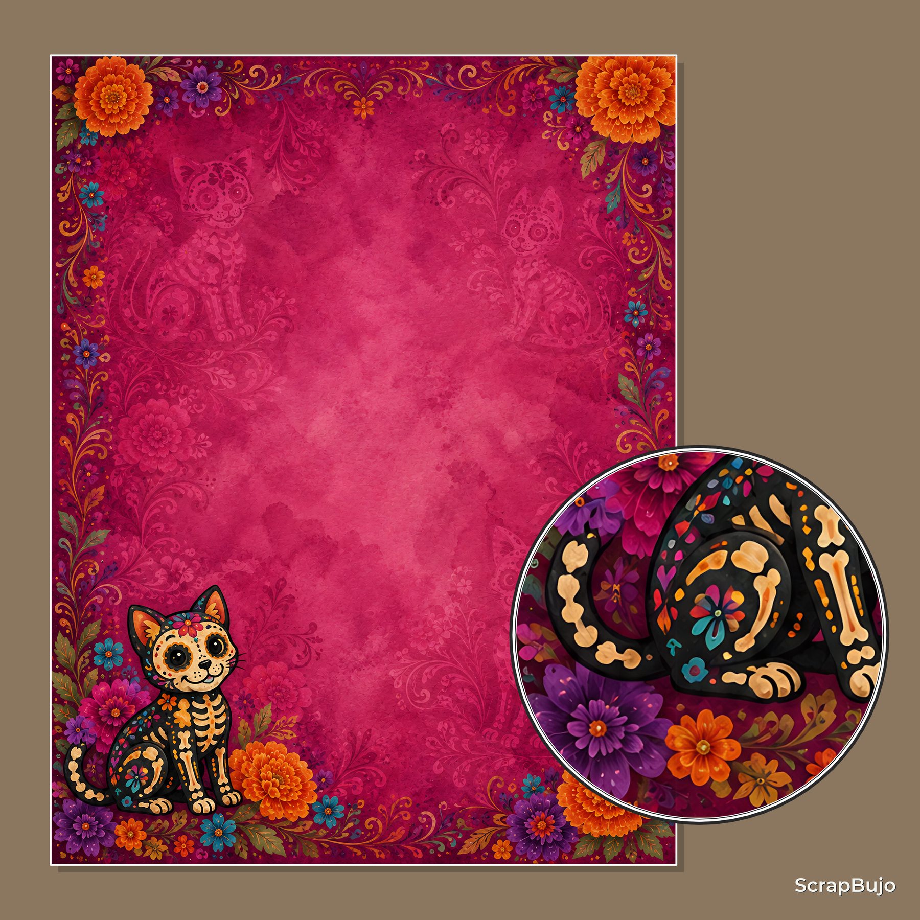 Dia De Los Muertos Watercolor preview 6