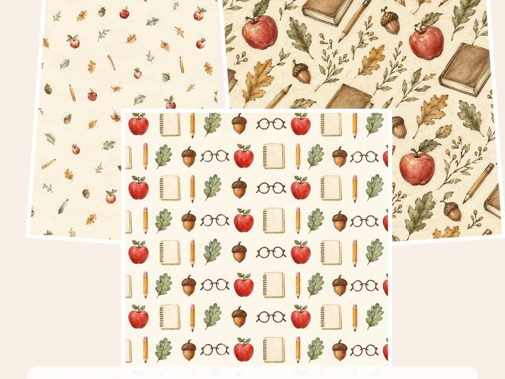 Free September Harvest Study Digital Papers – 3 Printable Samples