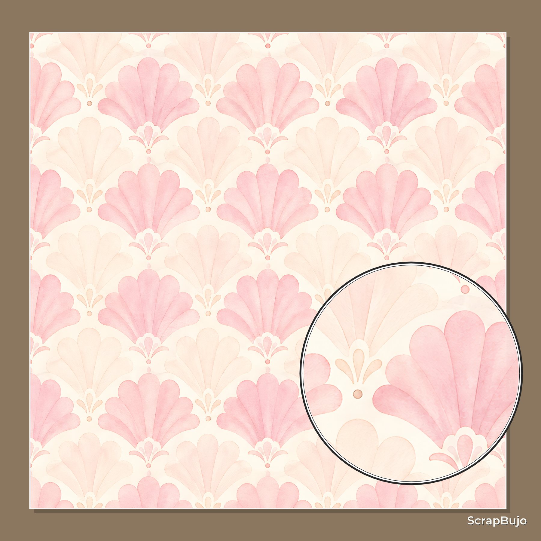 Watercolor Nursery Digital Paper Bundle preview 5