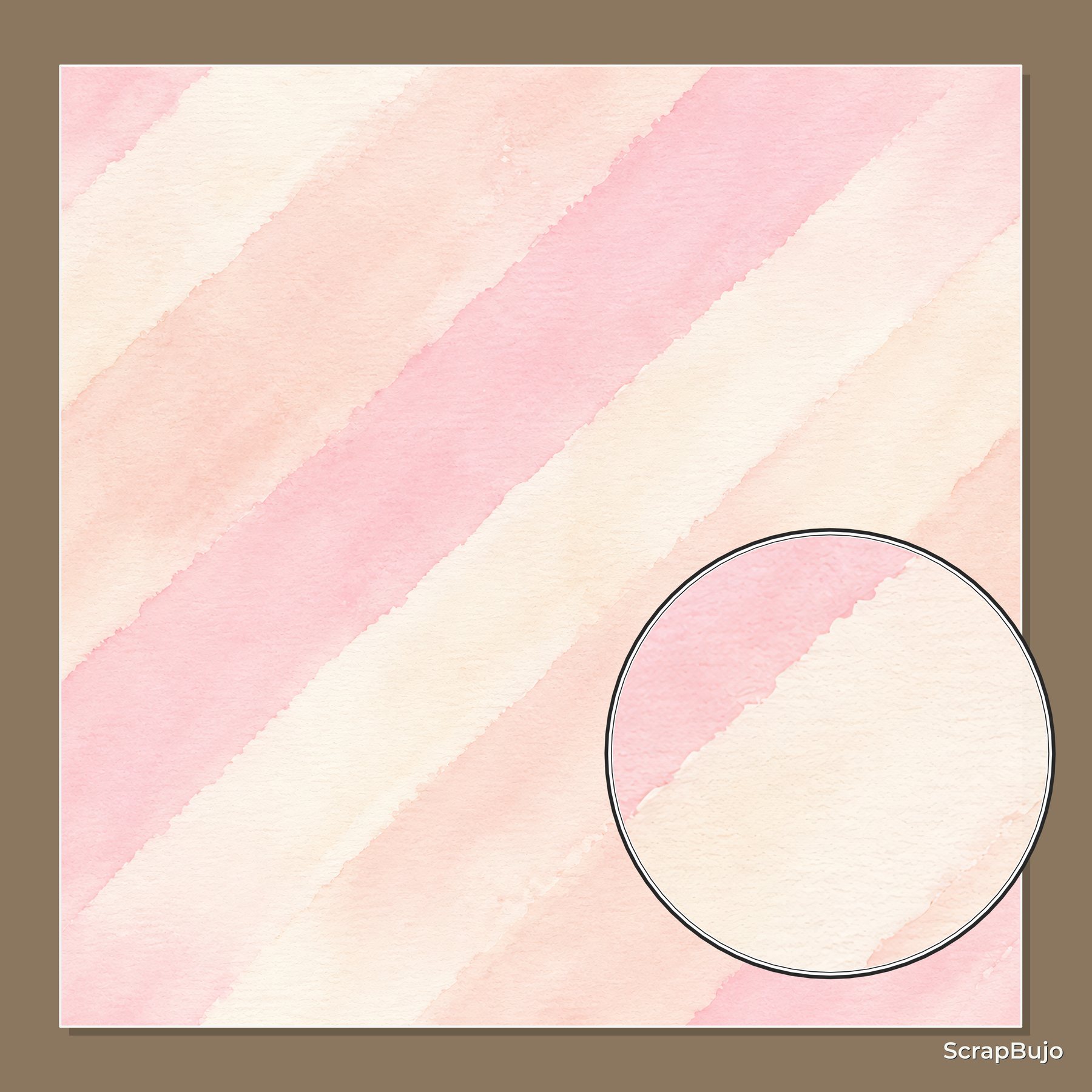 Watercolor Nursery Digital Paper Bundle preview 6