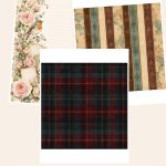 Free Vintage Junk Journal Digital Paper Bundle — Two Packs, Square + US Letter – 3 Printable Scrapbook Paper Samples preview