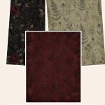 Free Gothic Botanical Halloween Junk Journal Bundle – 3 Printable Scrapbook Paper Samples preview