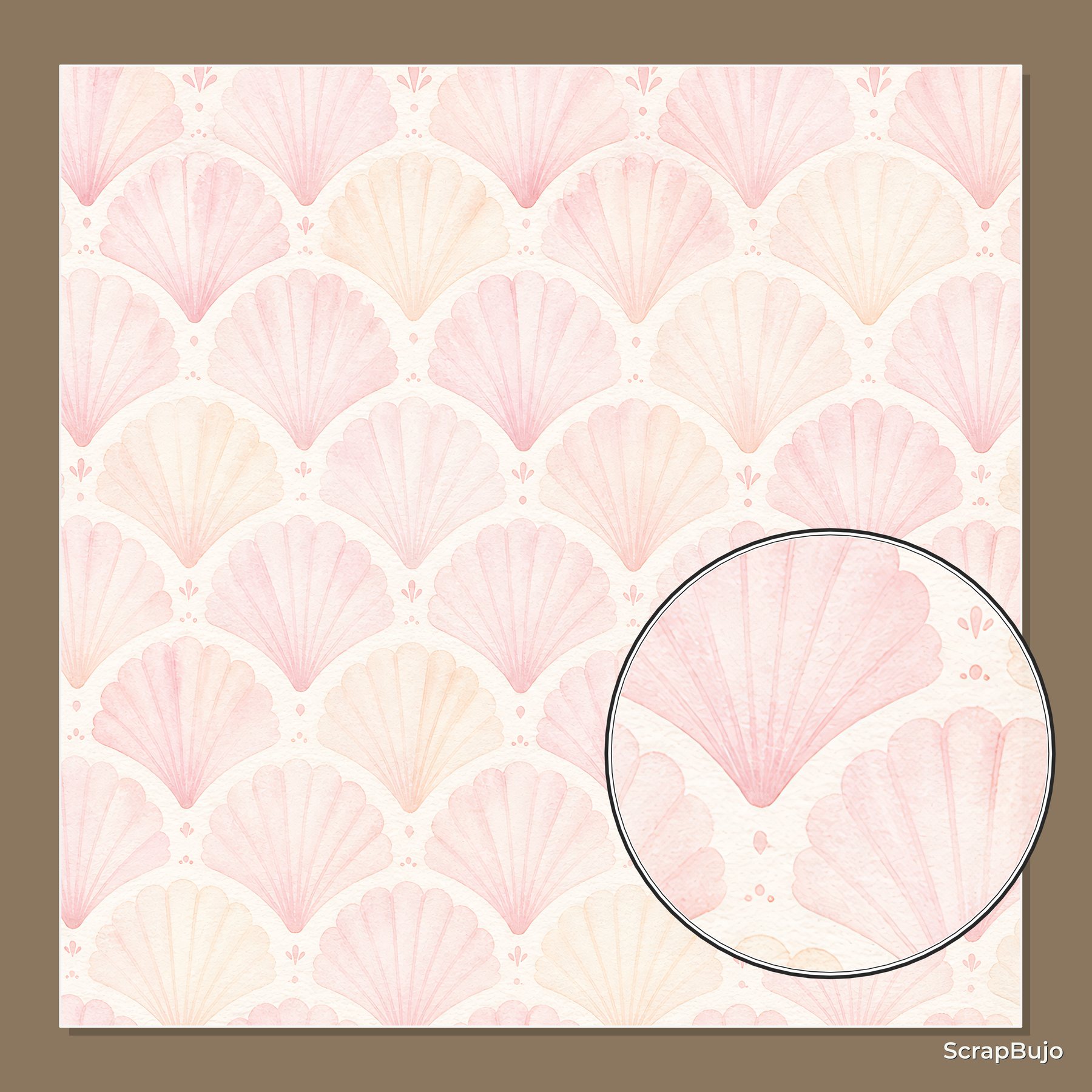 Watercolor Nursery Digital Paper Bundle preview 5