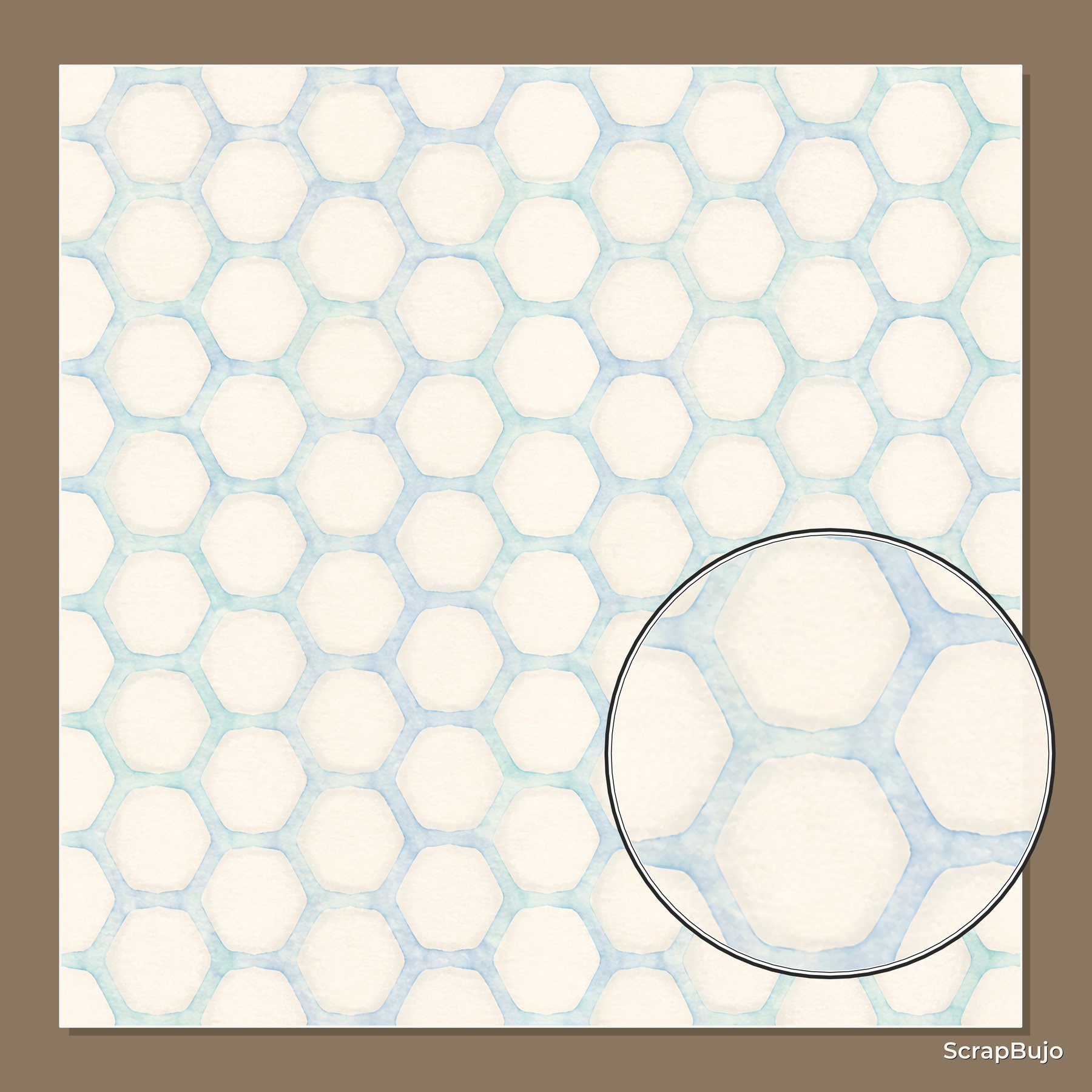 Watercolor Nursery Digital Paper Bundle preview 6