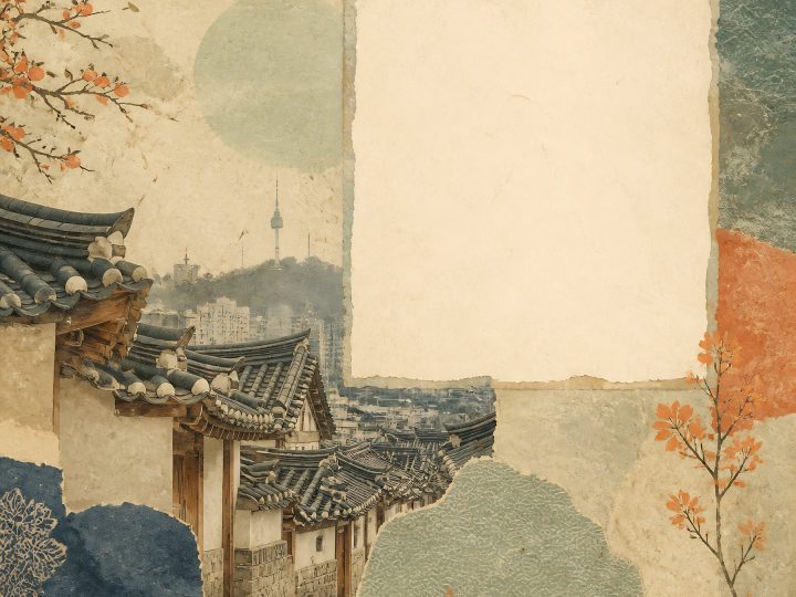 South Korea Travel Scrapbook Papers