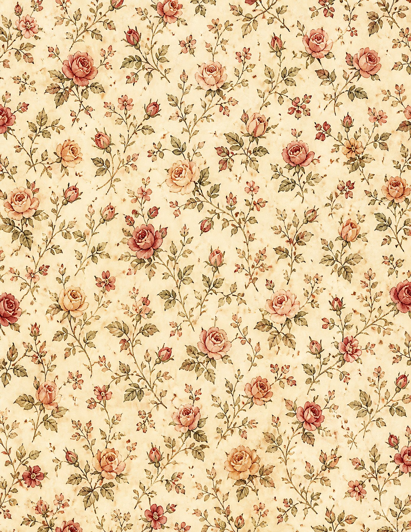 Rosewood Heirloom Vintage Rose Digital preview 2